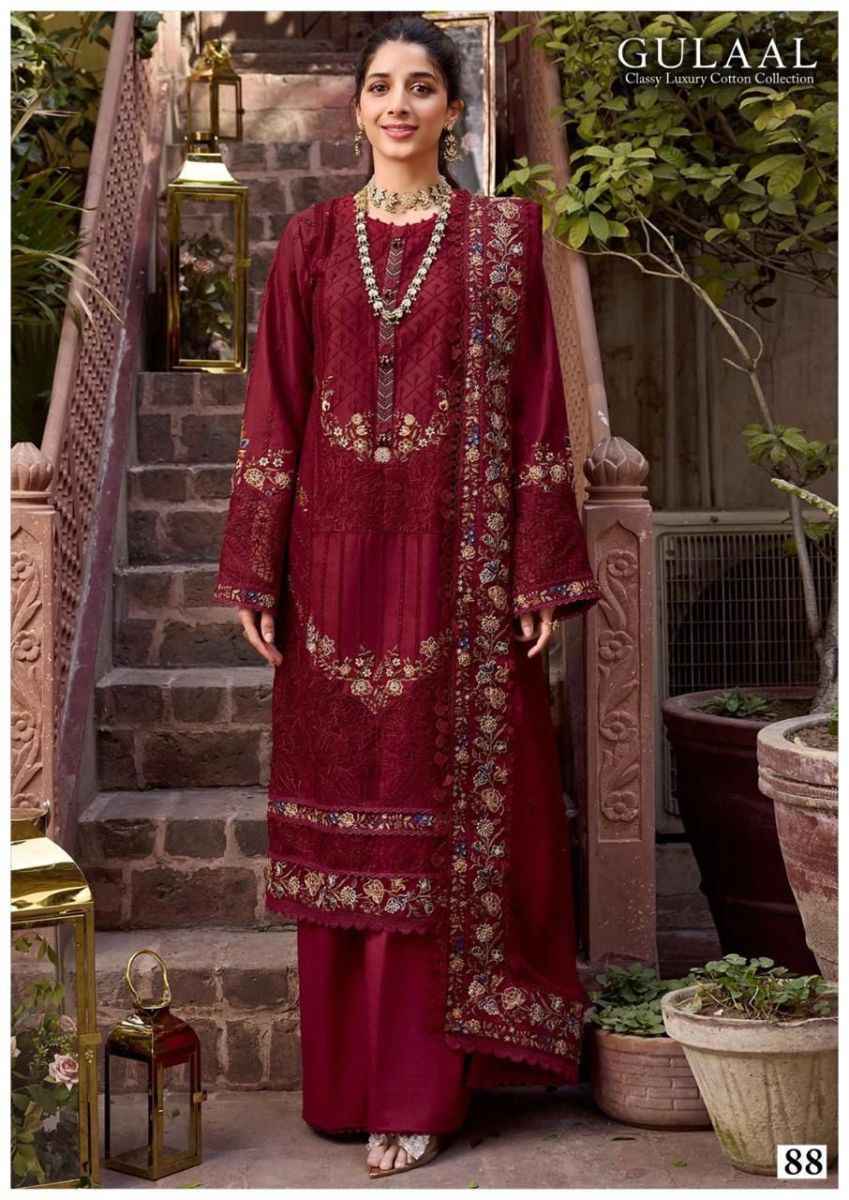 Gulaal Vol 9 Cotton Dress Material 10 pcs Catalogue
