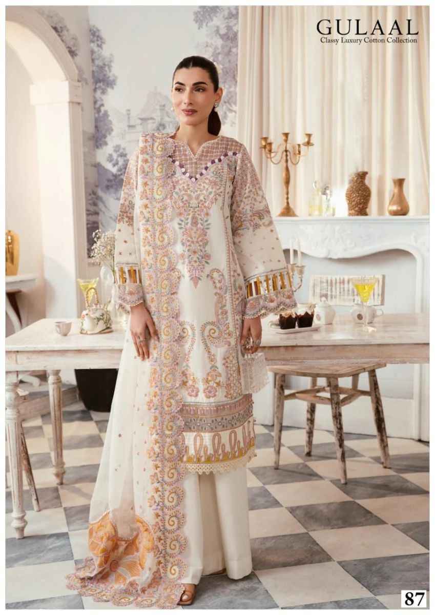 Gulaal Vol 9 Cotton Dress Material 10 pcs Catalogue
