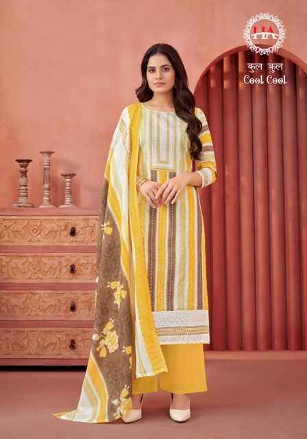 Harshit Fashion Cool Cool Cotton Dress Material 8 pcs Catalogue