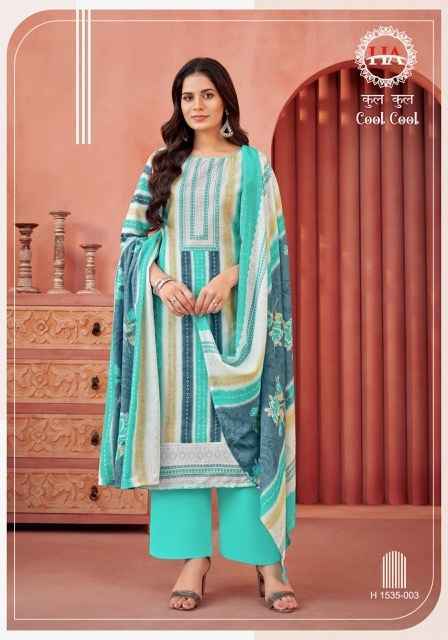 Harshit Fashion Cool Cool Cotton Dress Material 8 pcs Catalogue