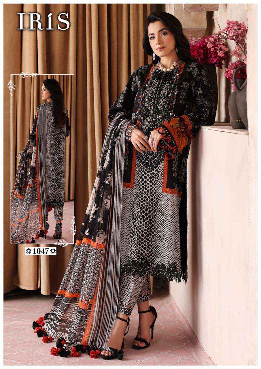 Iris Afsanah Vol 5 Cotton Dress Material 10 pcs Catalogue