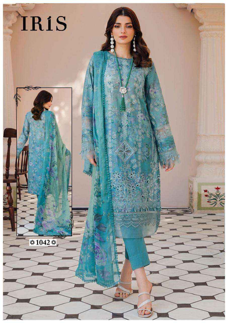 Iris Afsanah Vol 5 Cotton Dress Material 10 pcs Catalogue