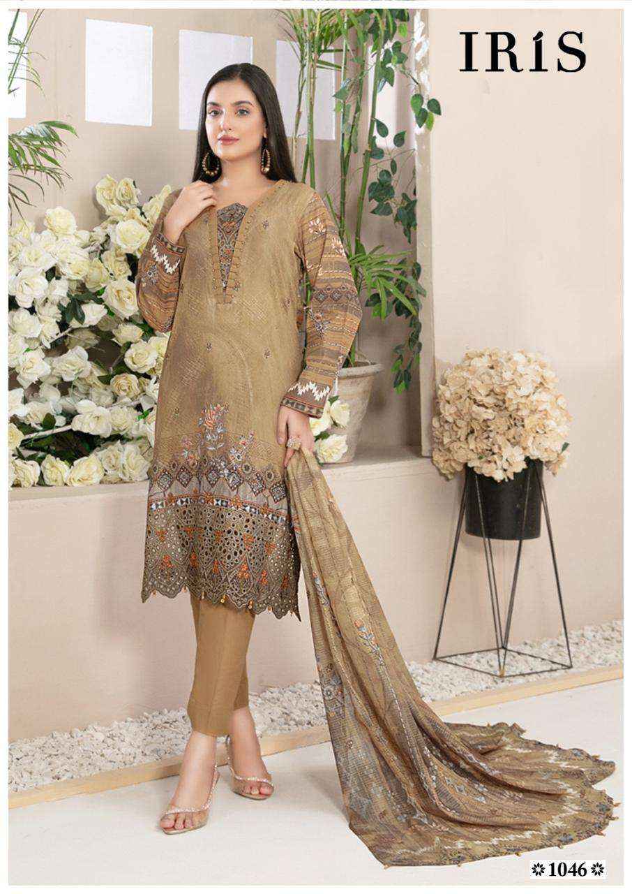 Iris Afsanah Vol 5 Cotton Dress Material 10 pcs Catalogue