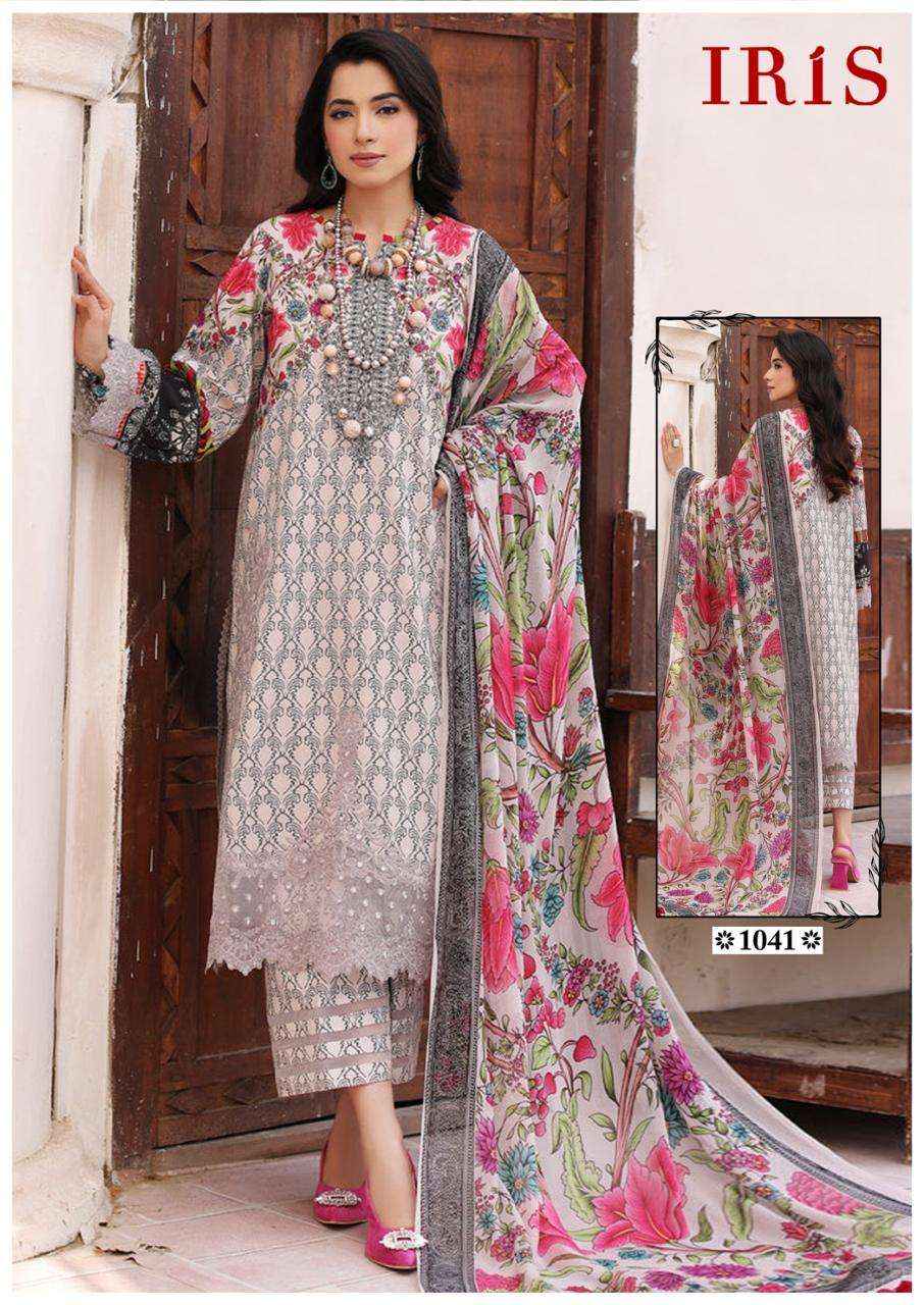 Iris Afsanah Vol 5 Cotton Dress Material 10 pcs Catalogue