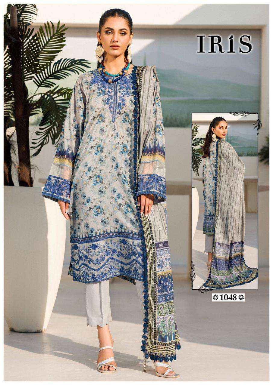 Iris Afsanah Vol 5 Cotton Dress Material 10 pcs Catalogue