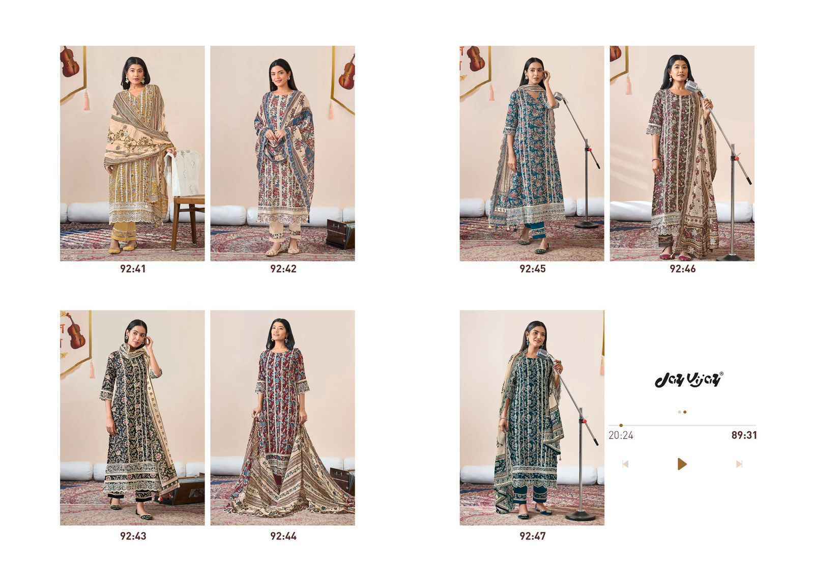 Jay Vijay Jahaan Vol-2 Cotton Dress Material 7 Pc Catalouge