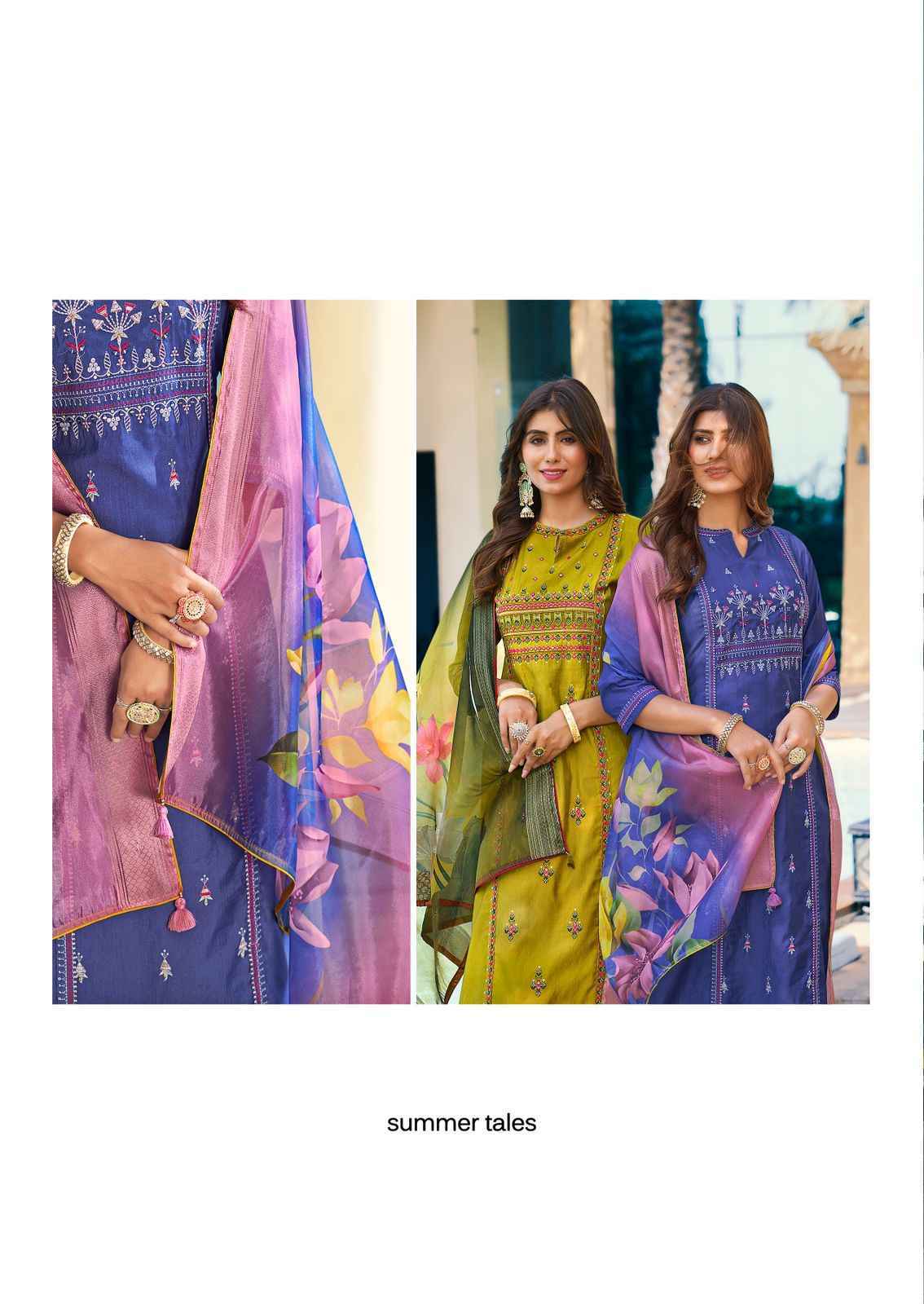 Kadlee Summer Story Viscose Weaving Kurti Combo 6 pcs Catalogue