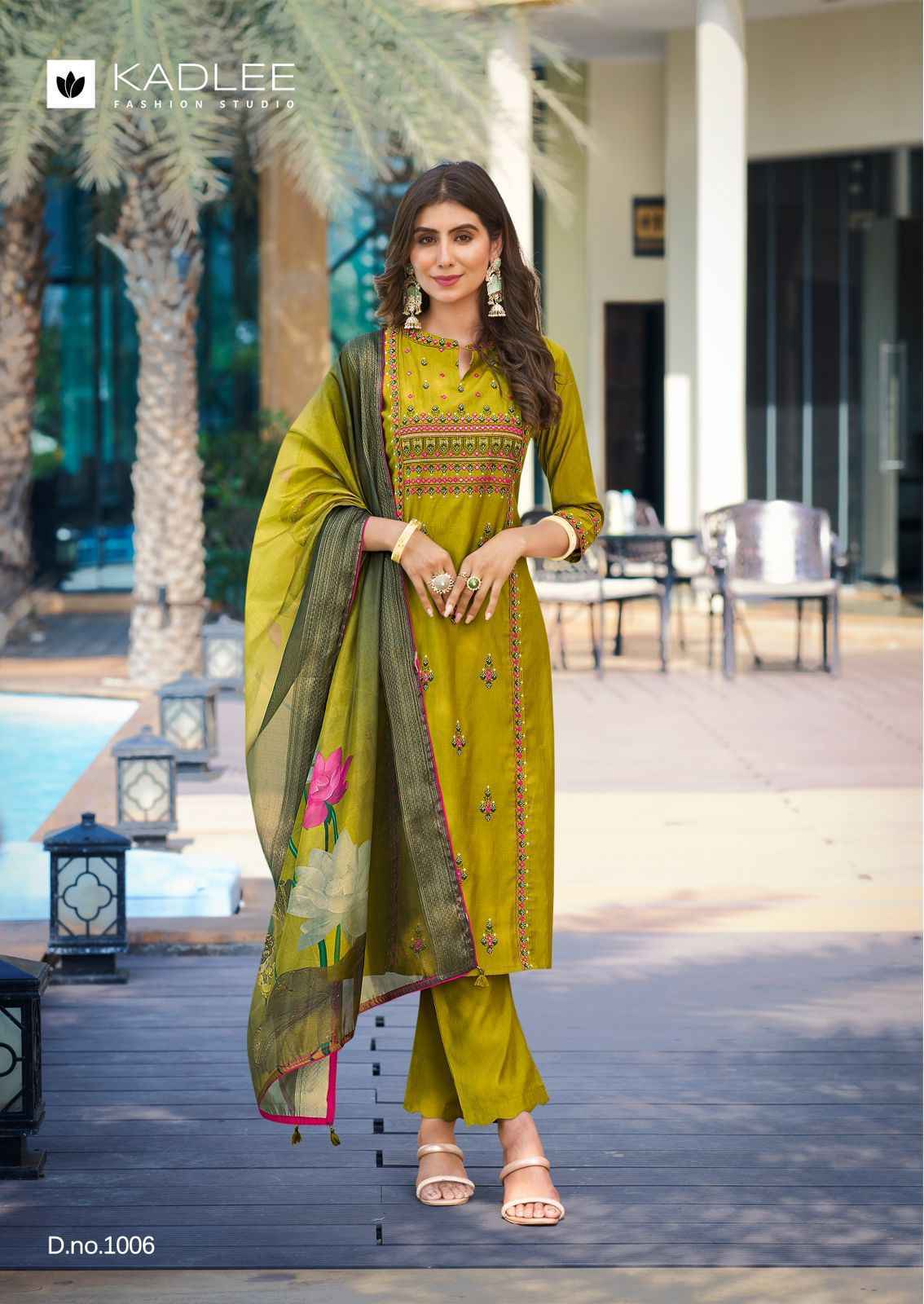 Kadlee Summer Story Viscose Weaving Kurti Combo 6 pcs Catalogue