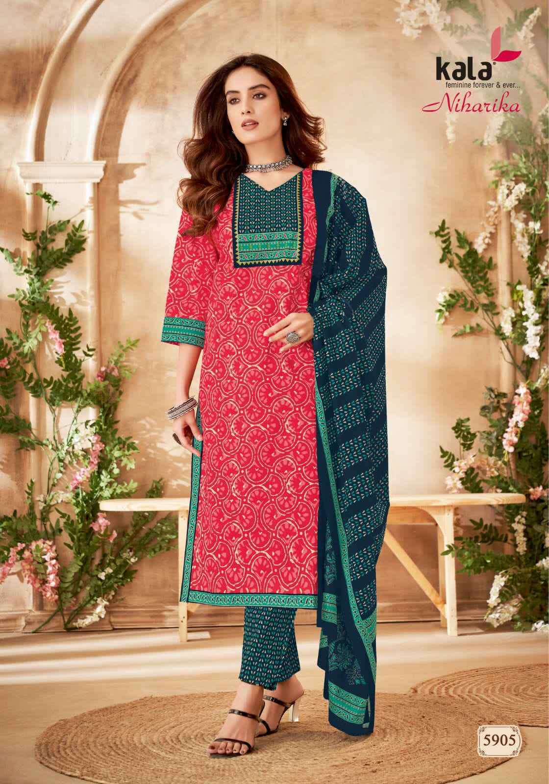 Kala Niharika Vol 2 Cotton Dress Material 12 pcs Catalogue