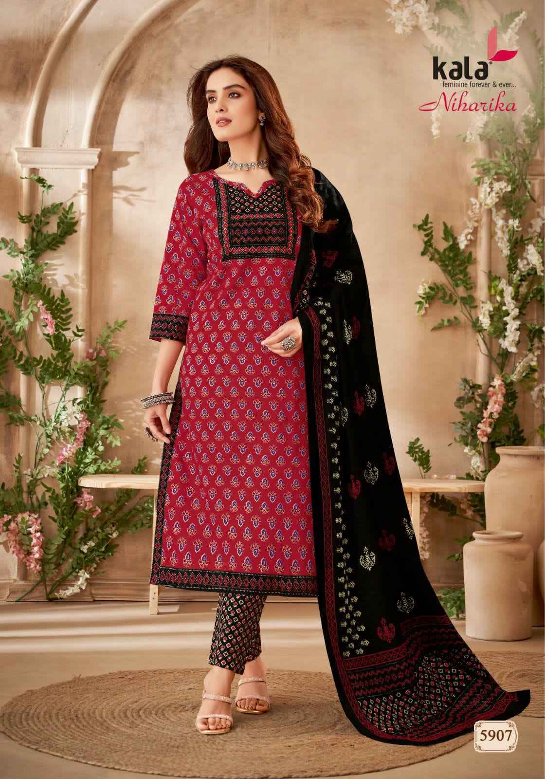 Kala Niharika Vol 2 Cotton Dress Material 12 pcs Catalogue