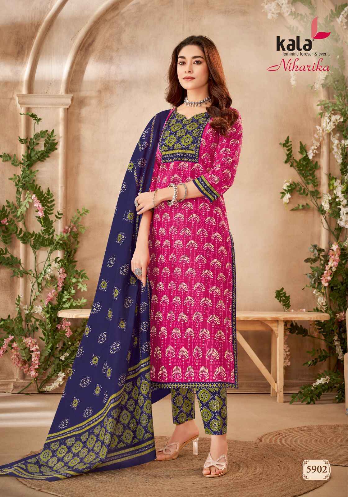 Kala Niharika Vol 2 Cotton Dress Material 12 pcs Catalogue
