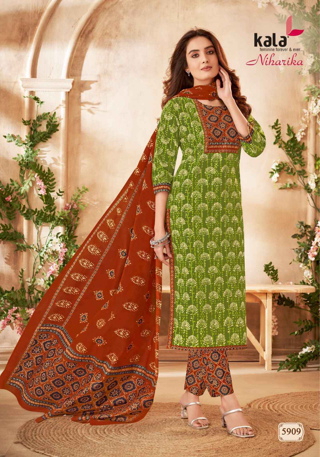 Kala Niharika Vol 2 Cotton Dress Material 12 pcs Catalogue