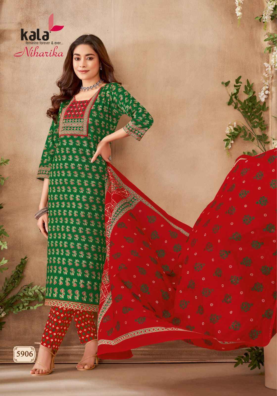 Kala Niharika Vol 2 Cotton Dress Material 12 pcs Catalogue