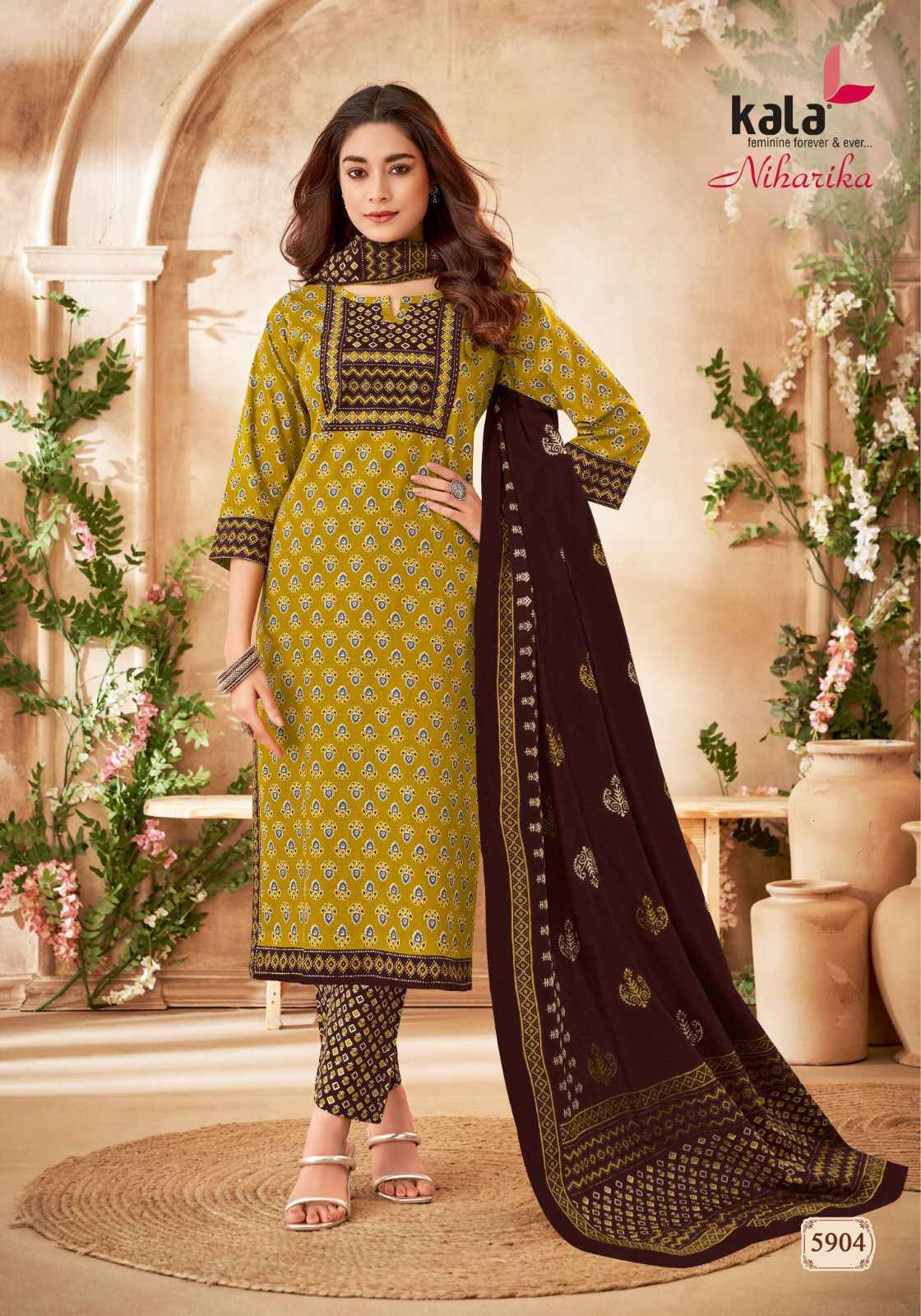 Kala Niharika Vol 2 Cotton Dress Material 12 pcs Catalogue