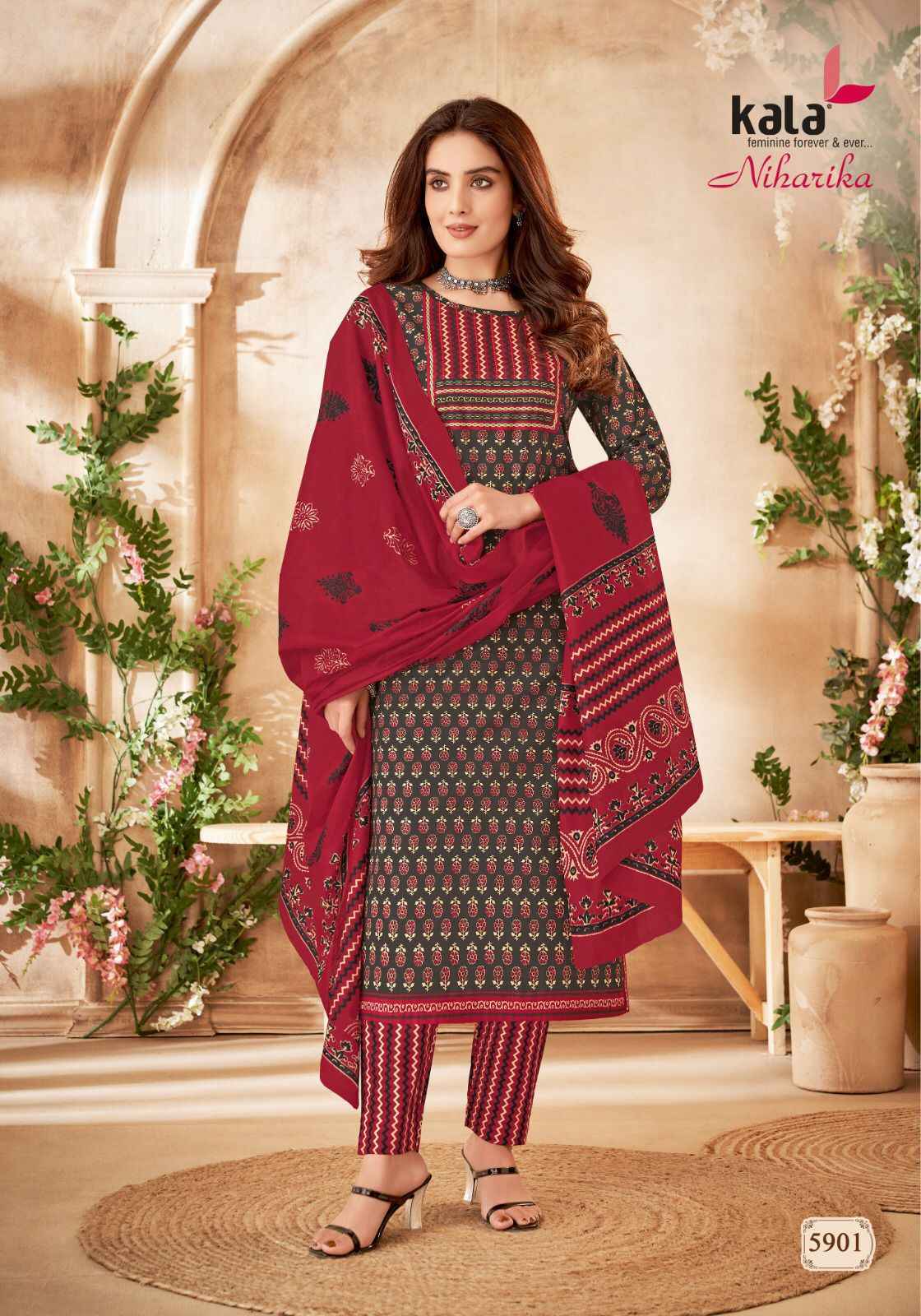 Kala Niharika Vol 2 Cotton Dress Material 12 pcs Catalogue