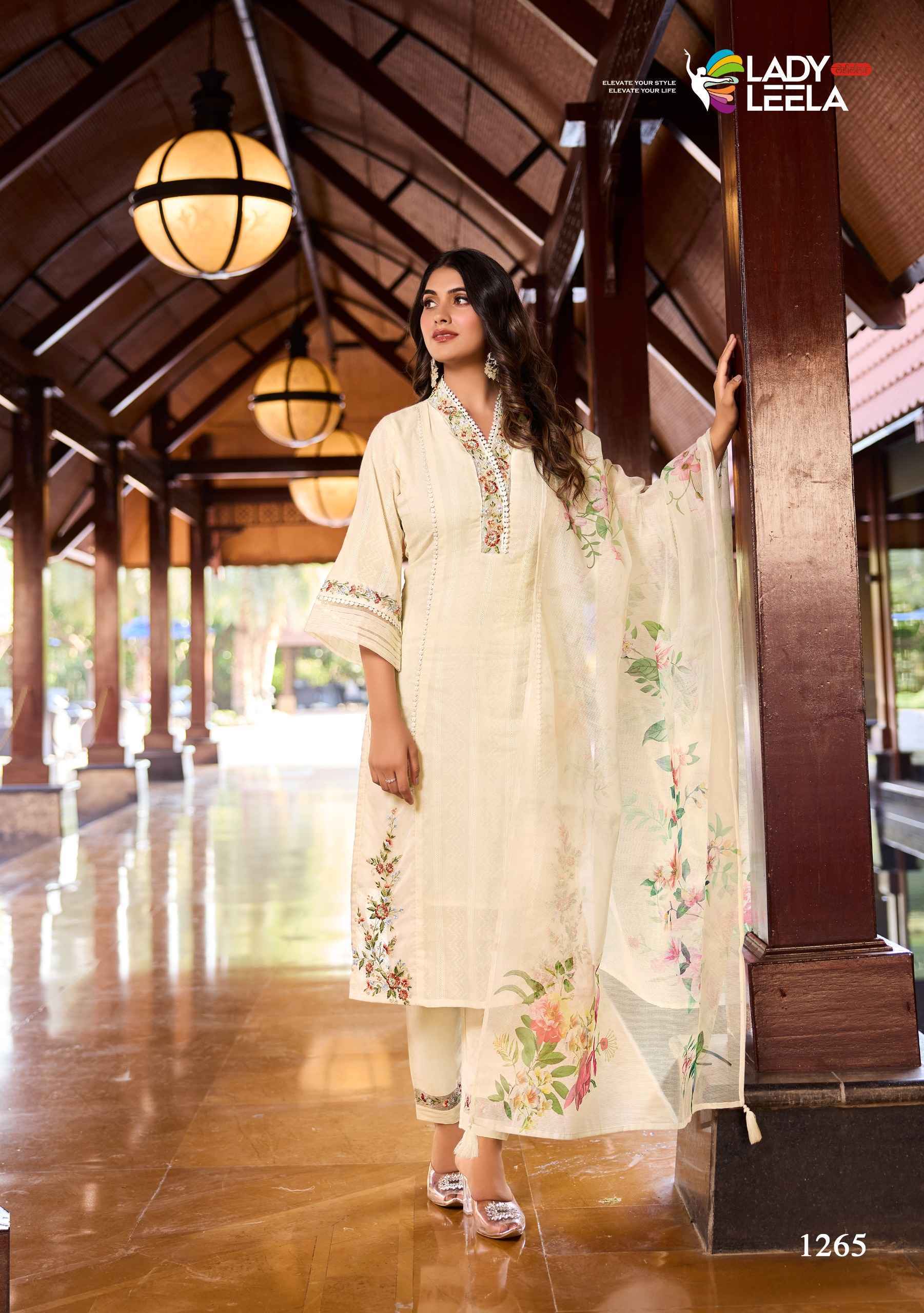 Lady Leela Summer Trends Readymade Cotton Dress 6 pcs Catalogue