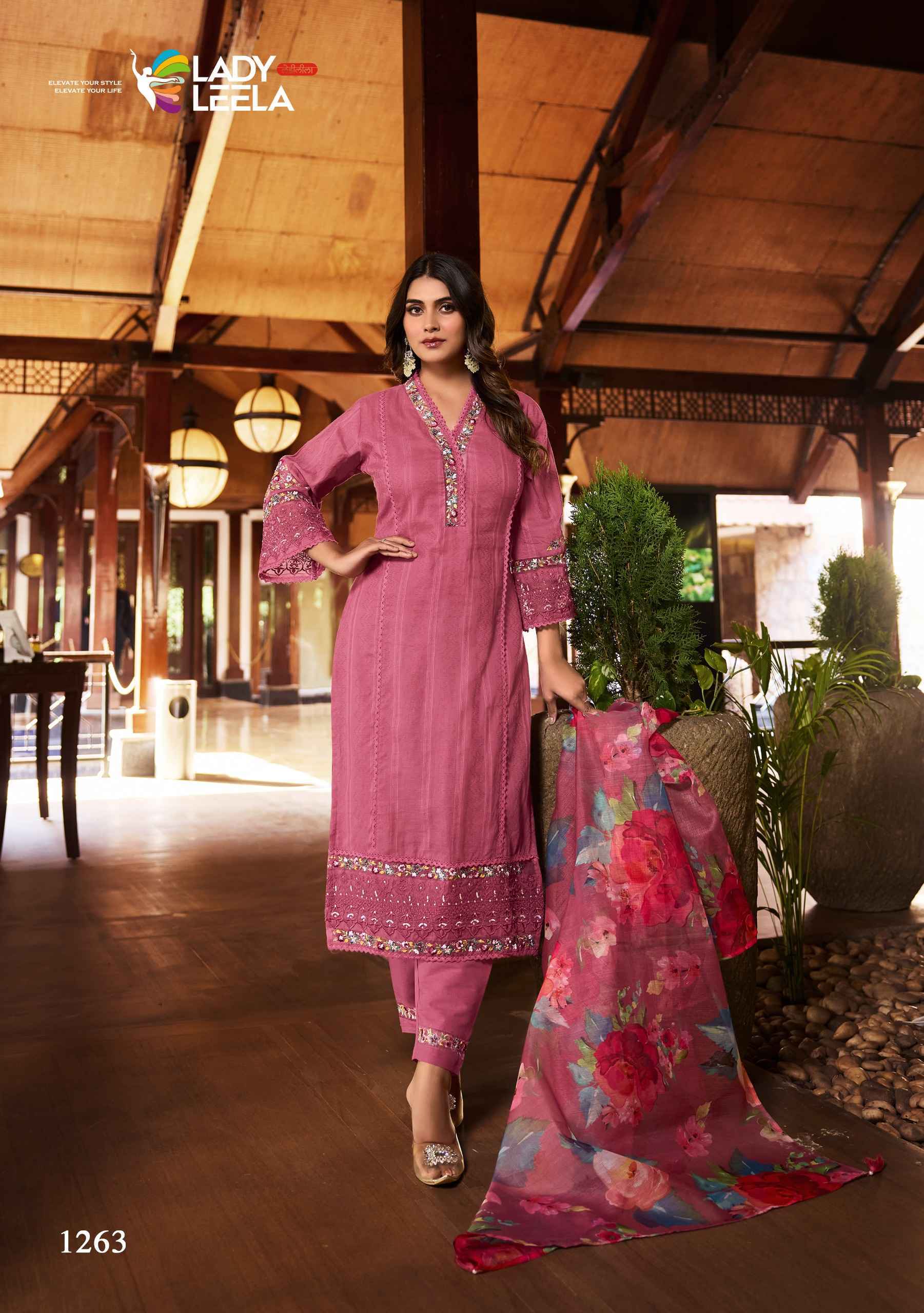 Lady Leela Summer Trends Readymade Cotton Dress 6 pcs Catalogue