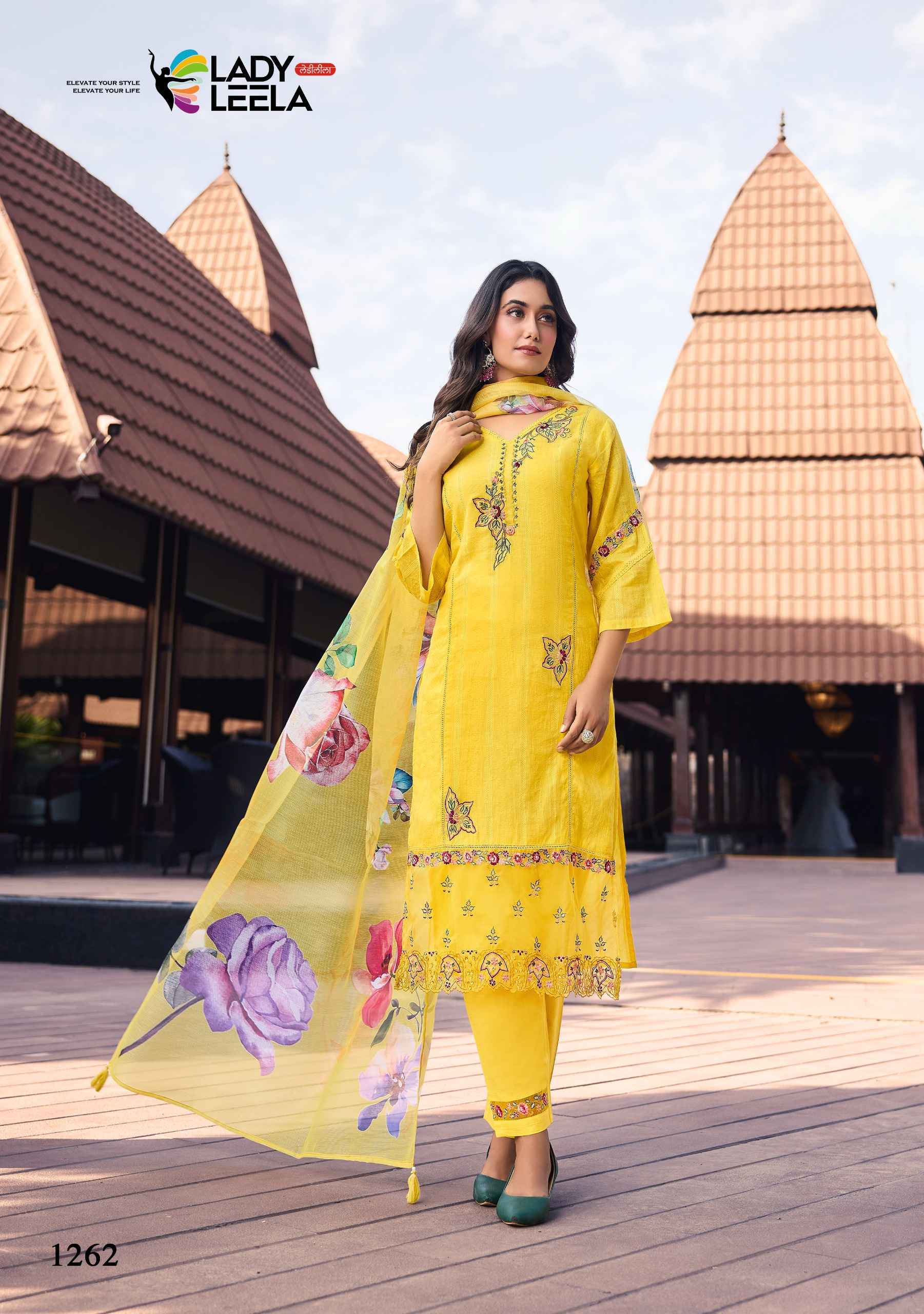 Lady Leela Summer Trends Readymade Cotton Dress 6 pcs Catalogue