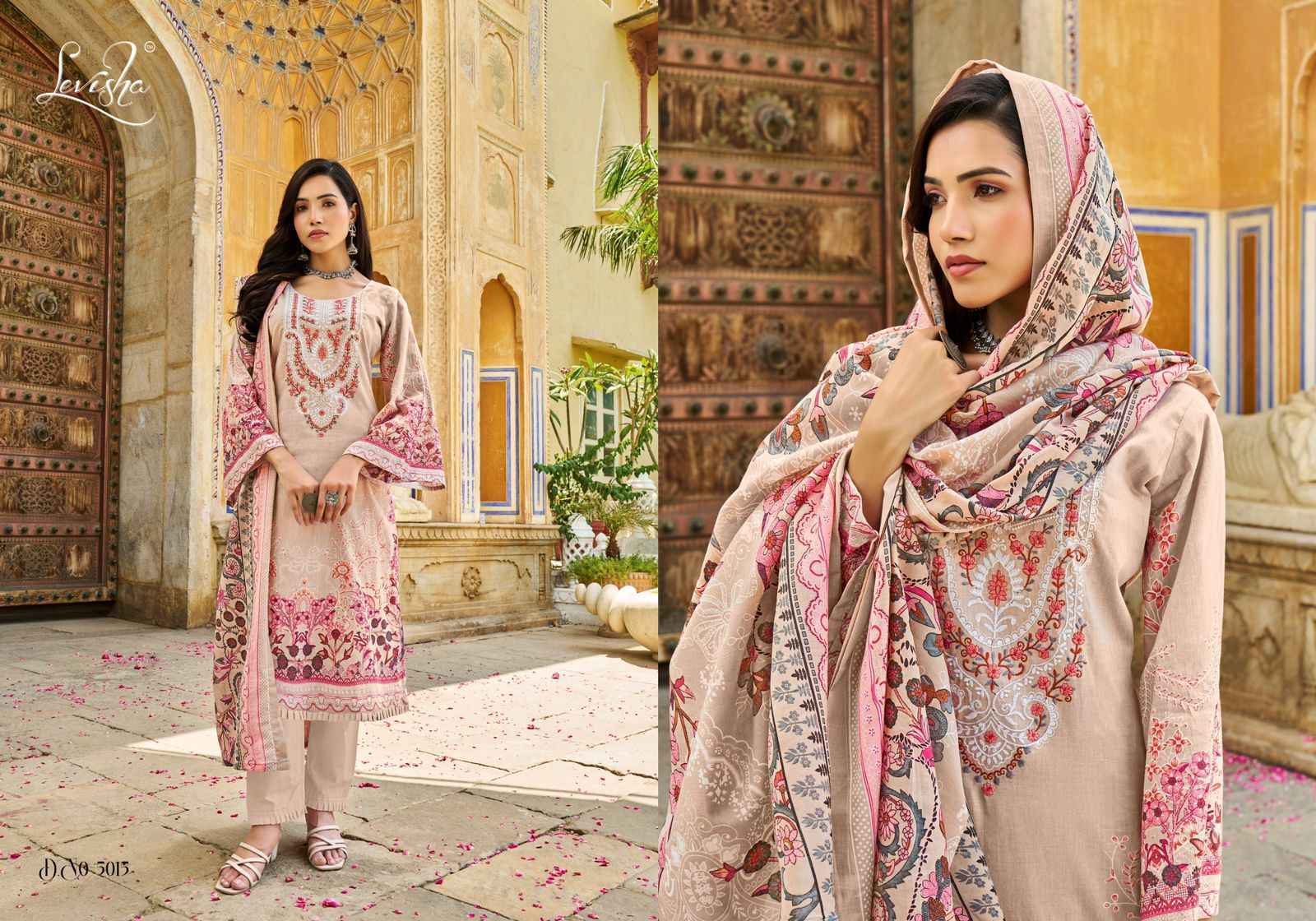 Levisha Naira Nx Vol-5 Cotton Dress Material 6 pcs Catalogue