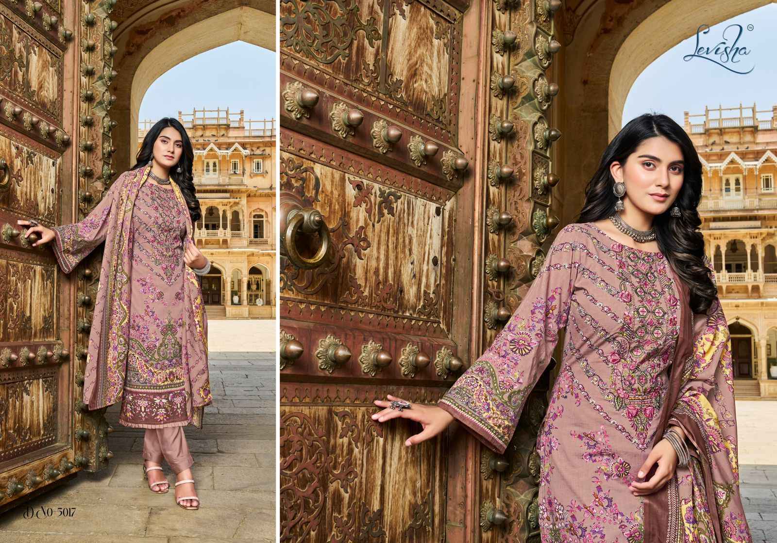 Levisha Naira Nx Vol-5 Cotton Dress Material 6 pcs Catalogue