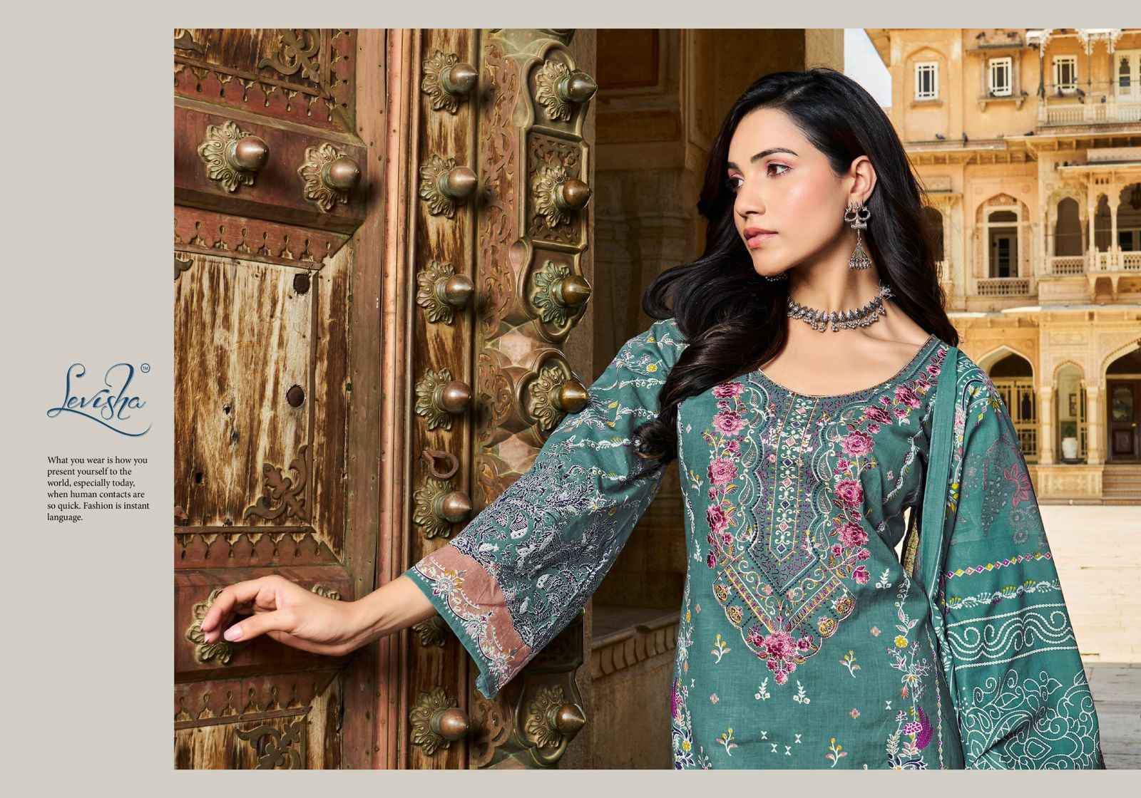 Levisha Naira Nx Vol-5 Cotton Dress Material 6 pcs Catalogue