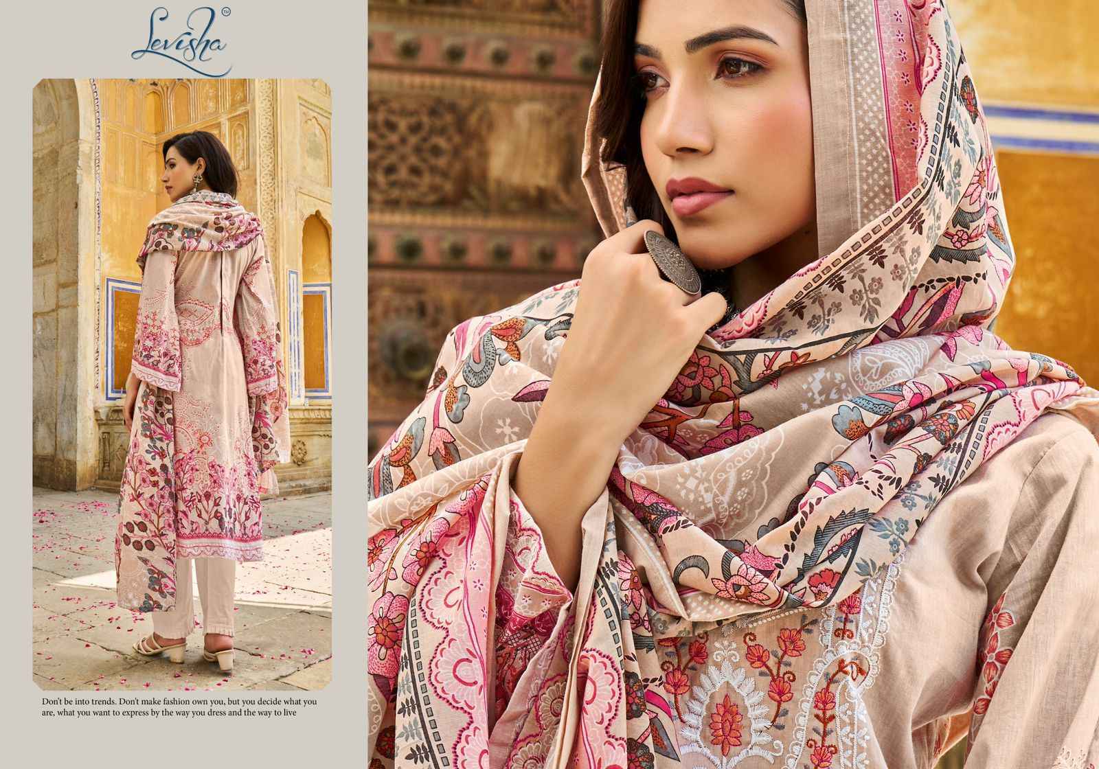 Levisha Naira Nx Vol-5 Cotton Dress Material 6 pcs Catalogue