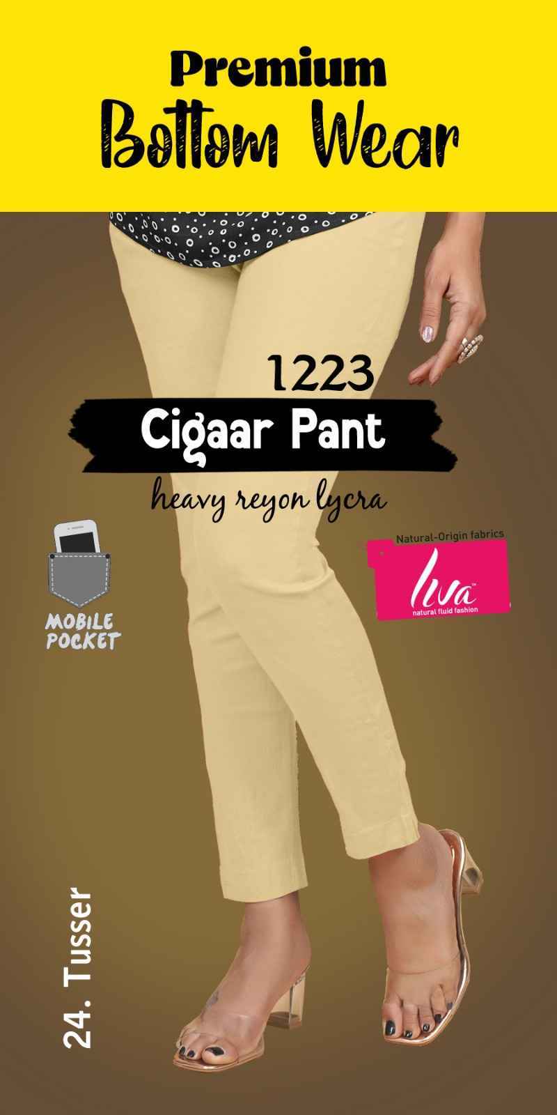 Liva Premium Bottom Wear Cigaar Pant 35 Pc Catalouge