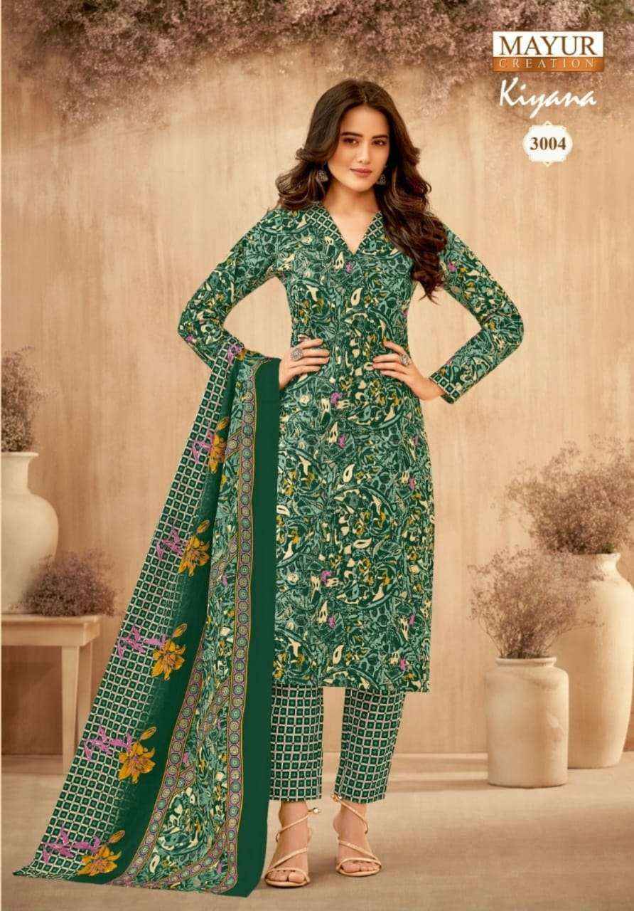 Mayur Creation Kiyana Vol 3 Cotton Dress Material 10 pcs Catalogue