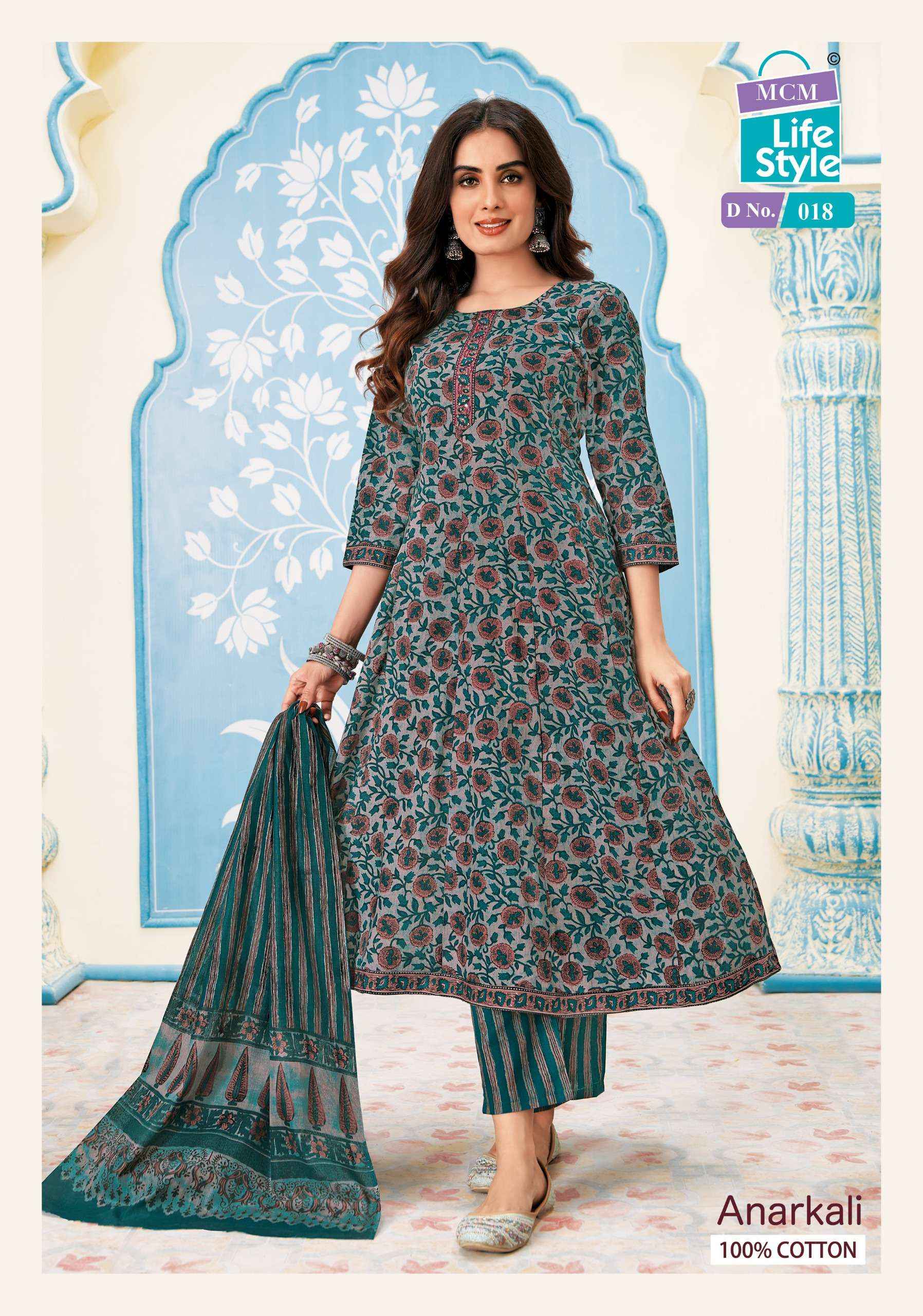 Mcm Lifestyle Anarkali Cotton Kurti Combo 10 pcs Catalogue
