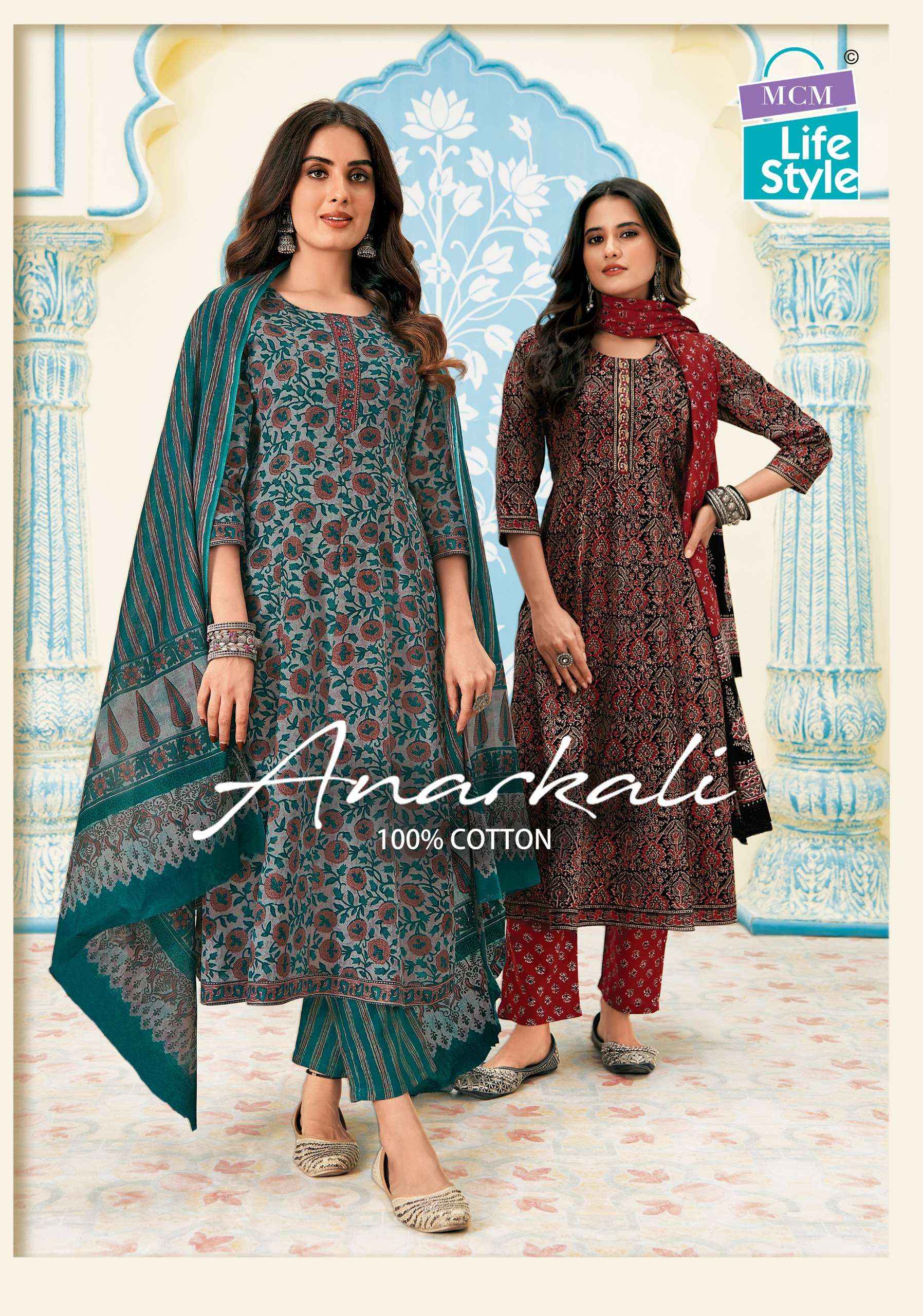 Mcm Lifestyle Anarkali Cotton Kurti Combo 10 pcs Catalogue