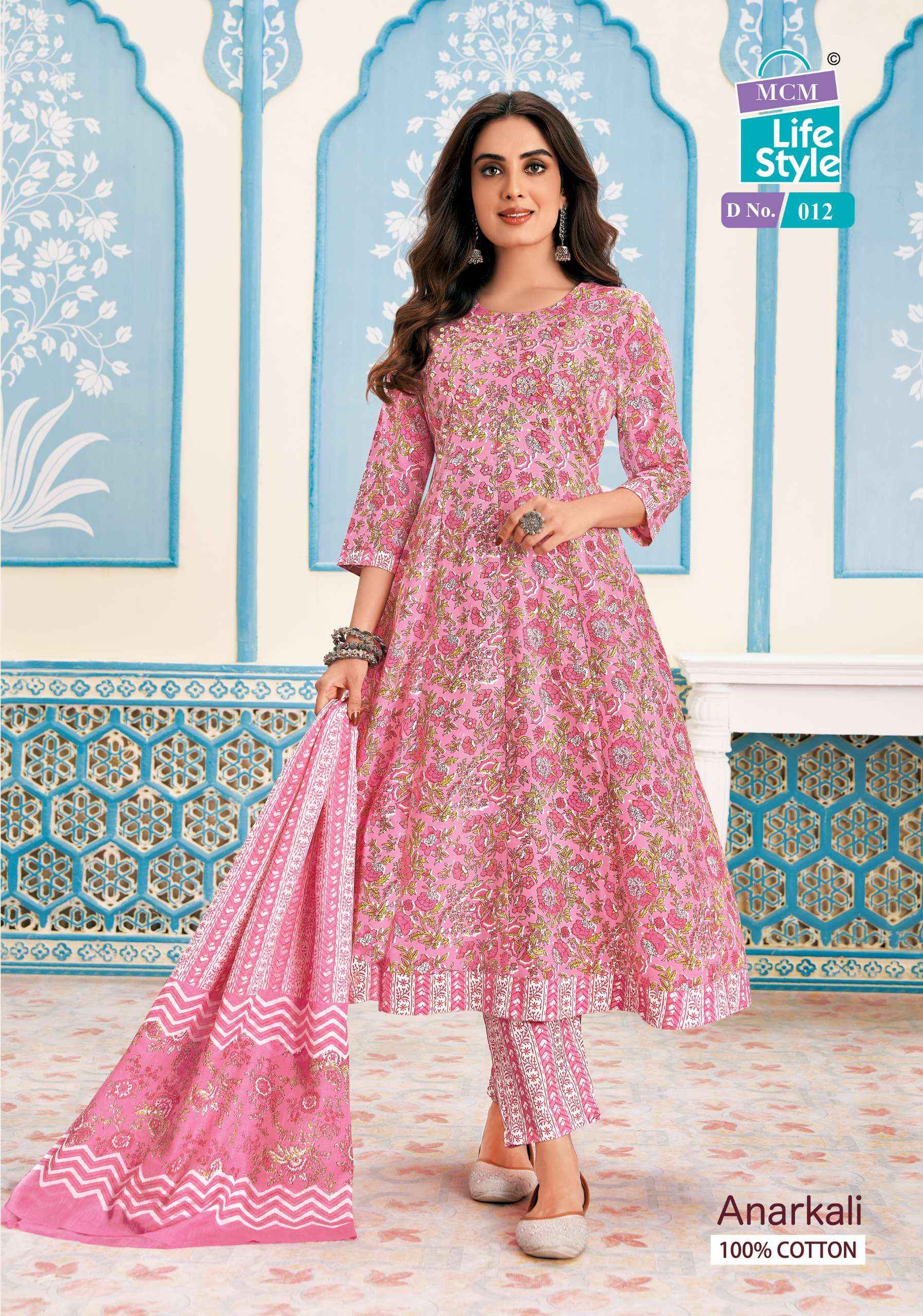 Mcm Lifestyle Anarkali Cotton Kurti Combo 10 pcs Catalogue