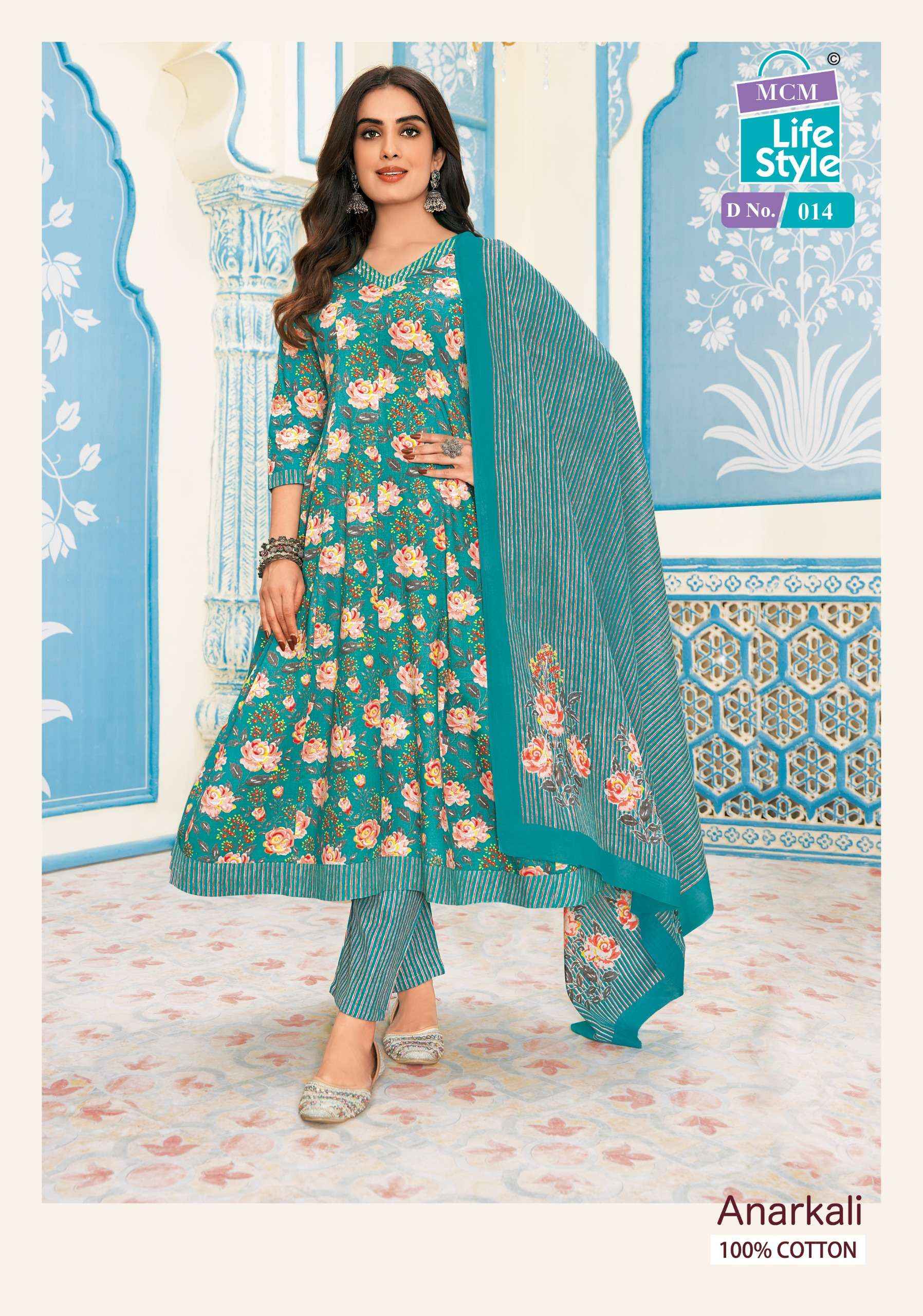 Mcm Lifestyle Anarkali Cotton Kurti Combo 10 pcs Catalogue
