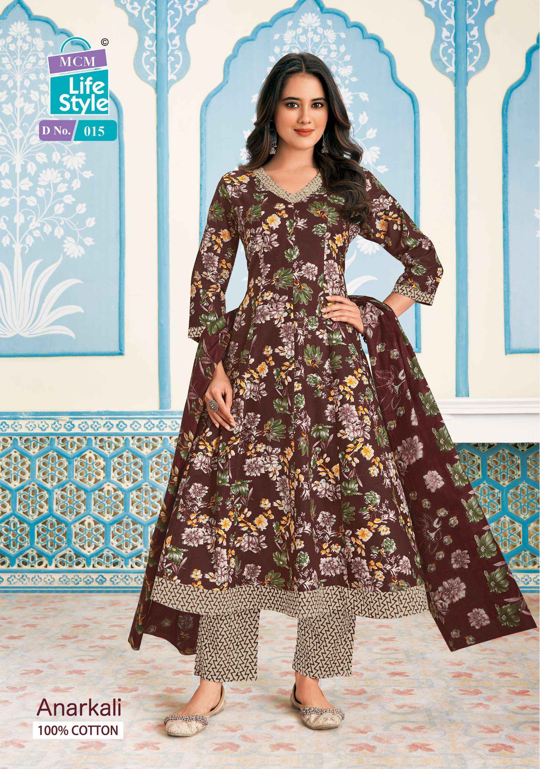 Mcm Lifestyle Anarkali Cotton Kurti Combo 10 pcs Catalogue