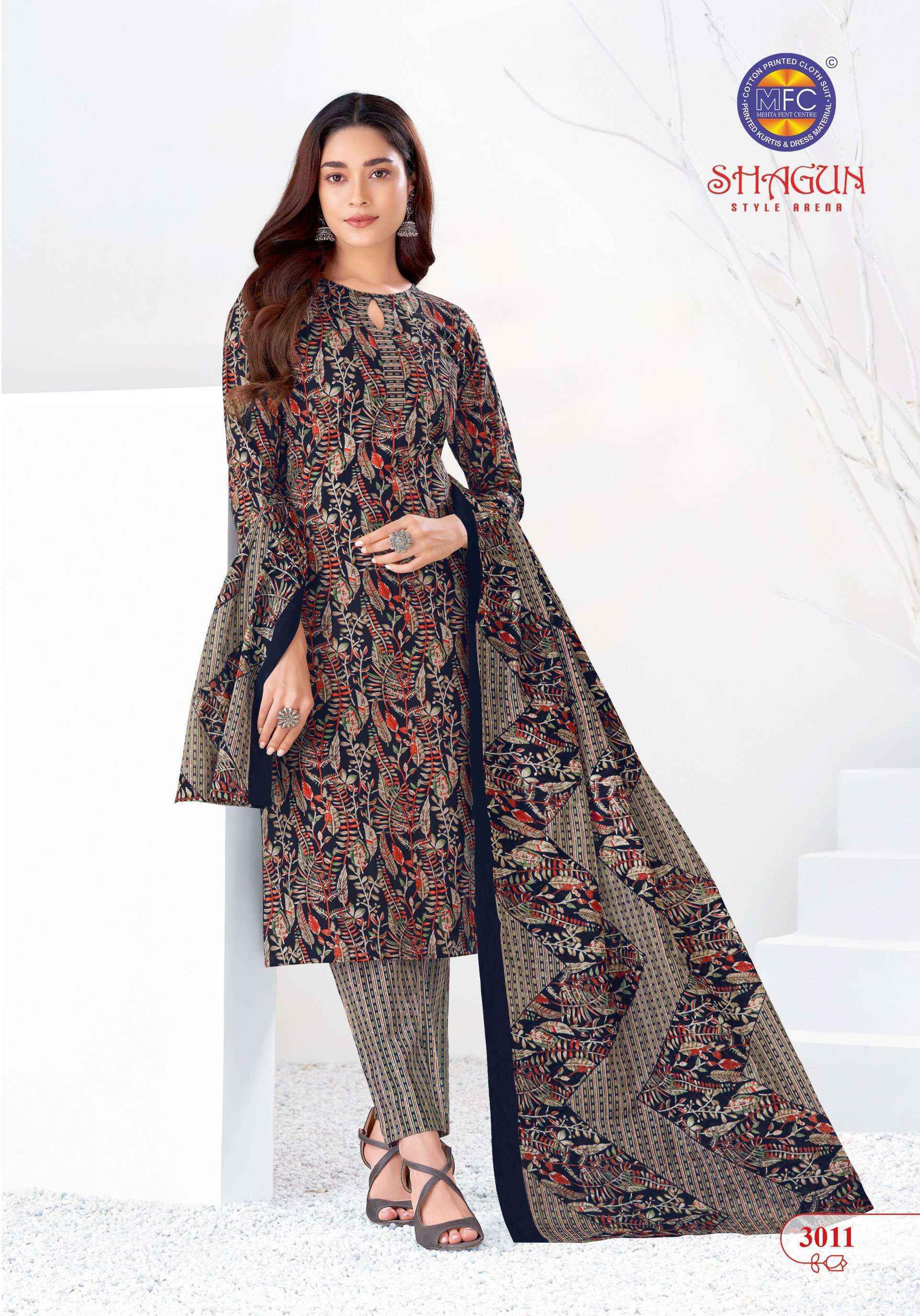 MFC Shagun Vol 30 Cotton Dress Material 20 pcs Catalogue