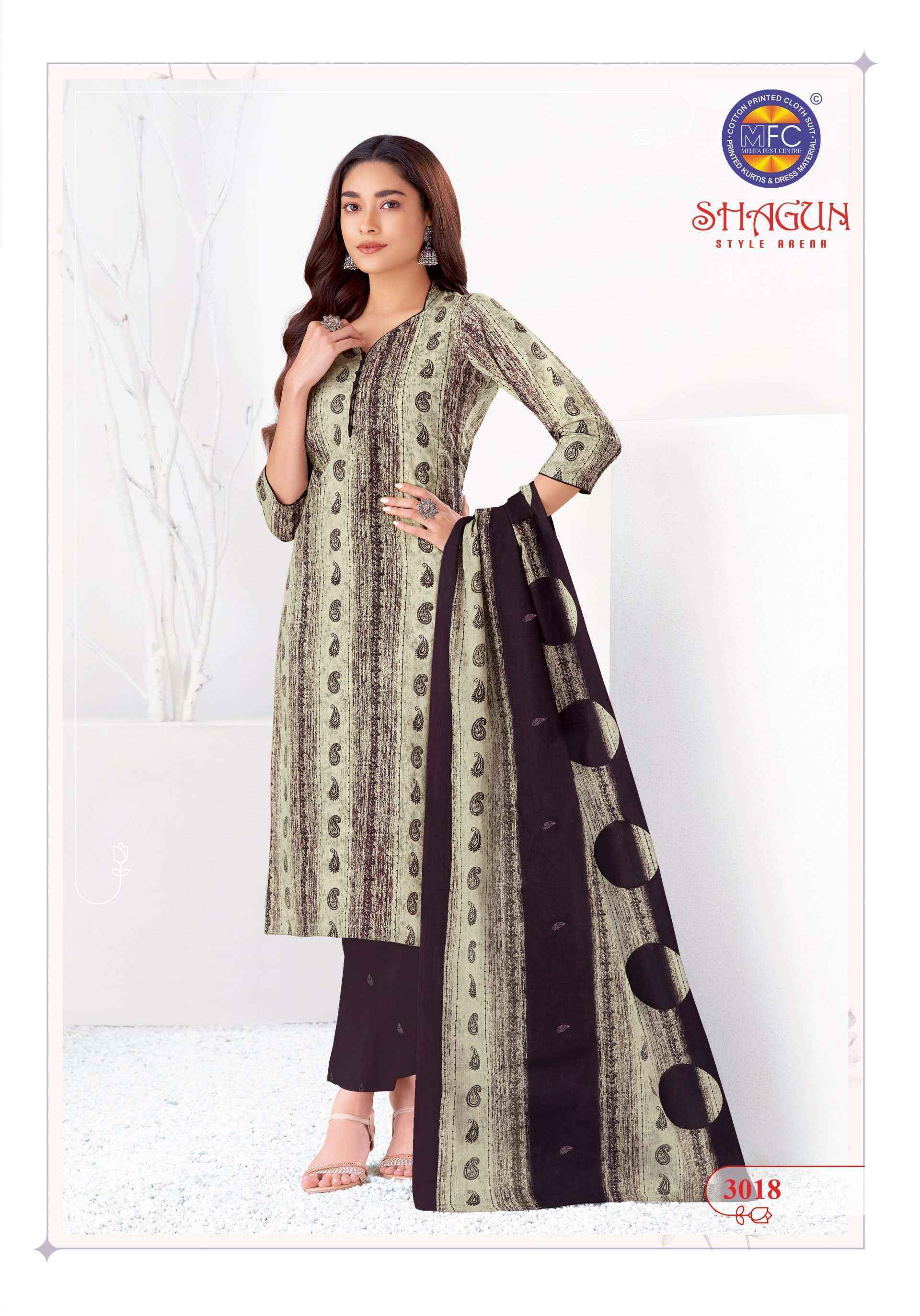 Mfc cotton dress material price hot sale