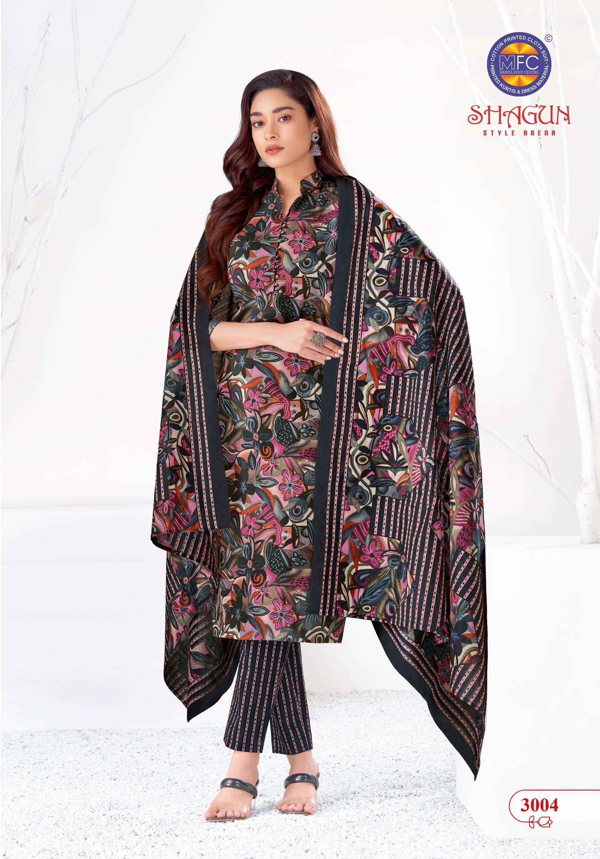 MFC Shagun Vol 30 Cotton Dress Material 20 pcs Catalogue