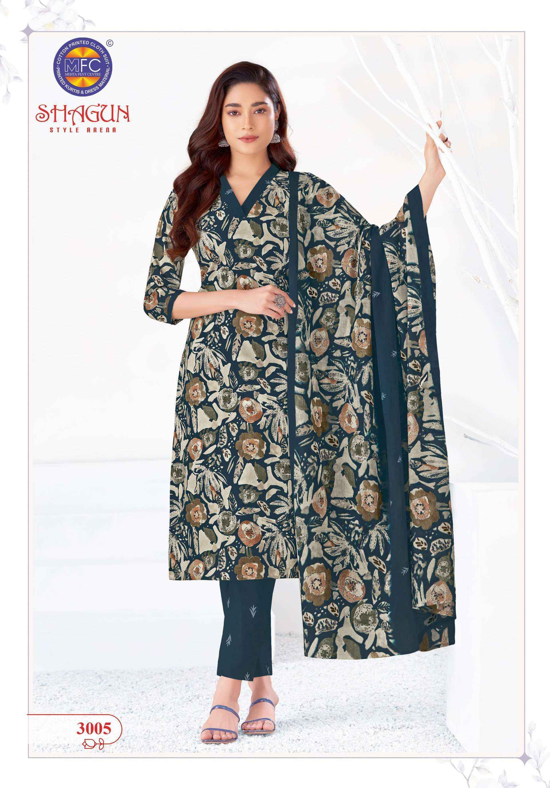 MFC Shagun Vol 30 Cotton Dress Material 20 pcs Catalogue