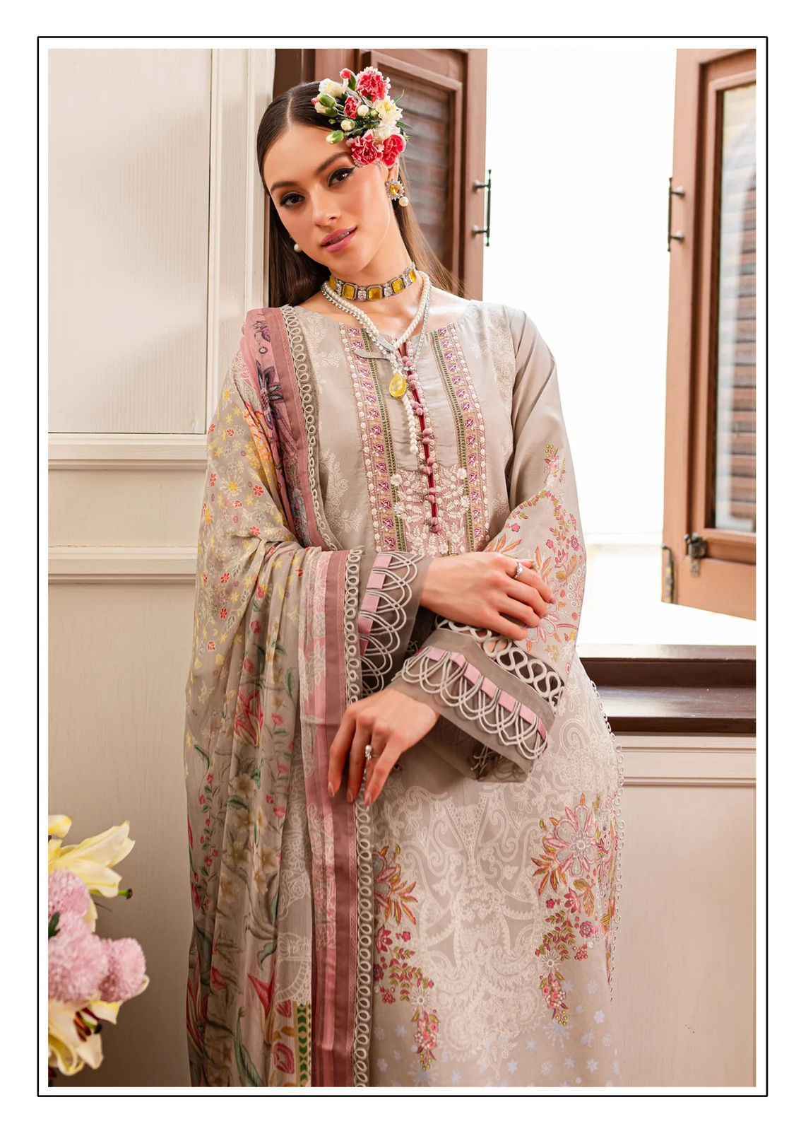 Missworld Choice Print Mahenoor Vol-2 Lawn Dress Material 6 Pc Catalog