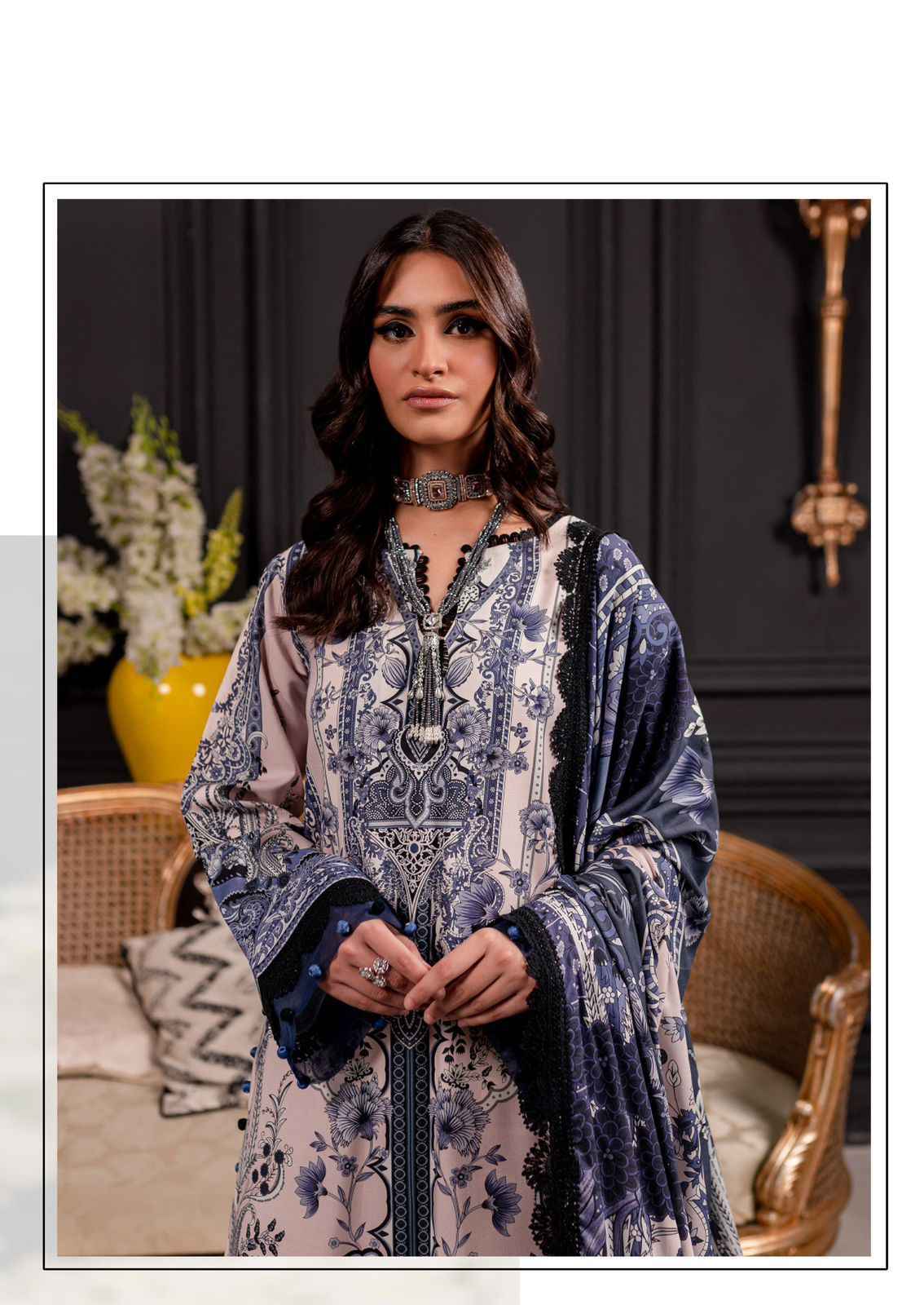 Missworld Choice Print Mahenoor Vol-2 Lawn Dress Material 6 Pc Catalog