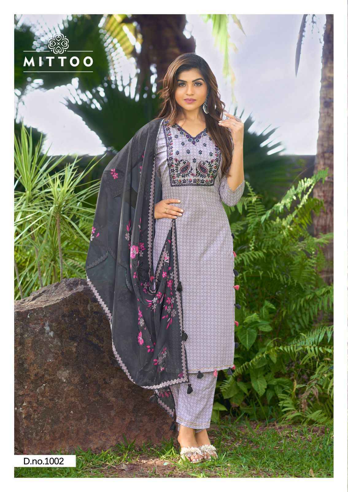 Mittoo Inayaa Rayon Kurti Combo 4 Pc Catalouge