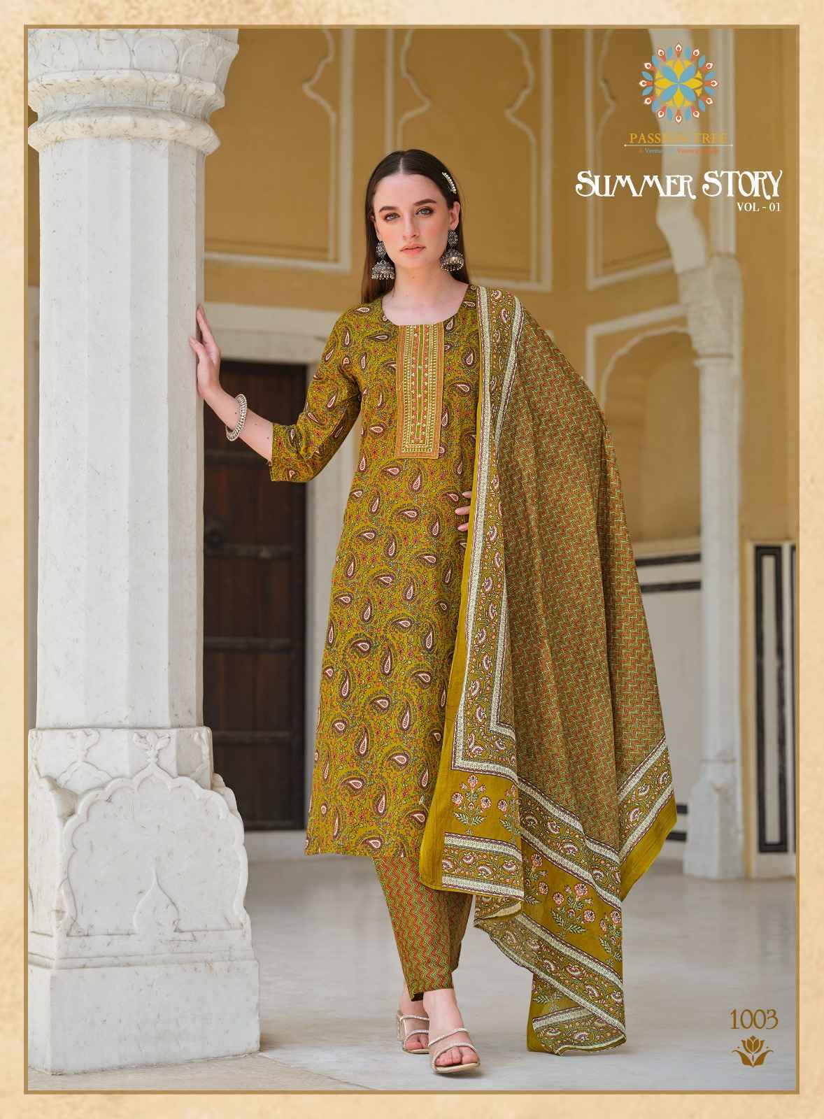Passion Tree Summer Story Vol 1 Readymade Cotton Dress Most Trusted Ladies Dress Trader
