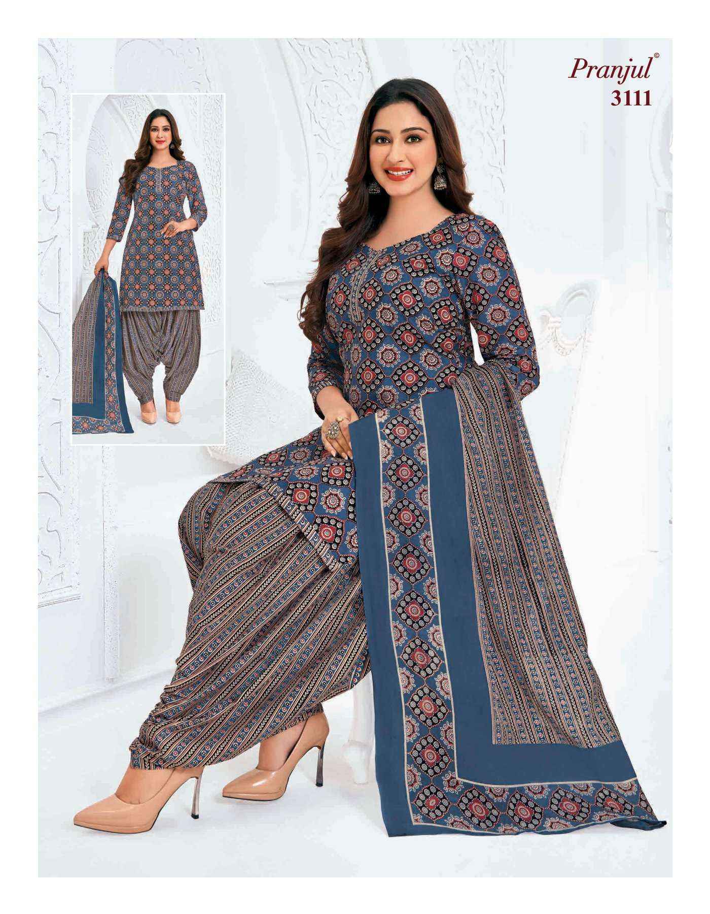 Pranjul Priyanshi Vol 31 Cotton Dress Material 36 pcs Catalogue