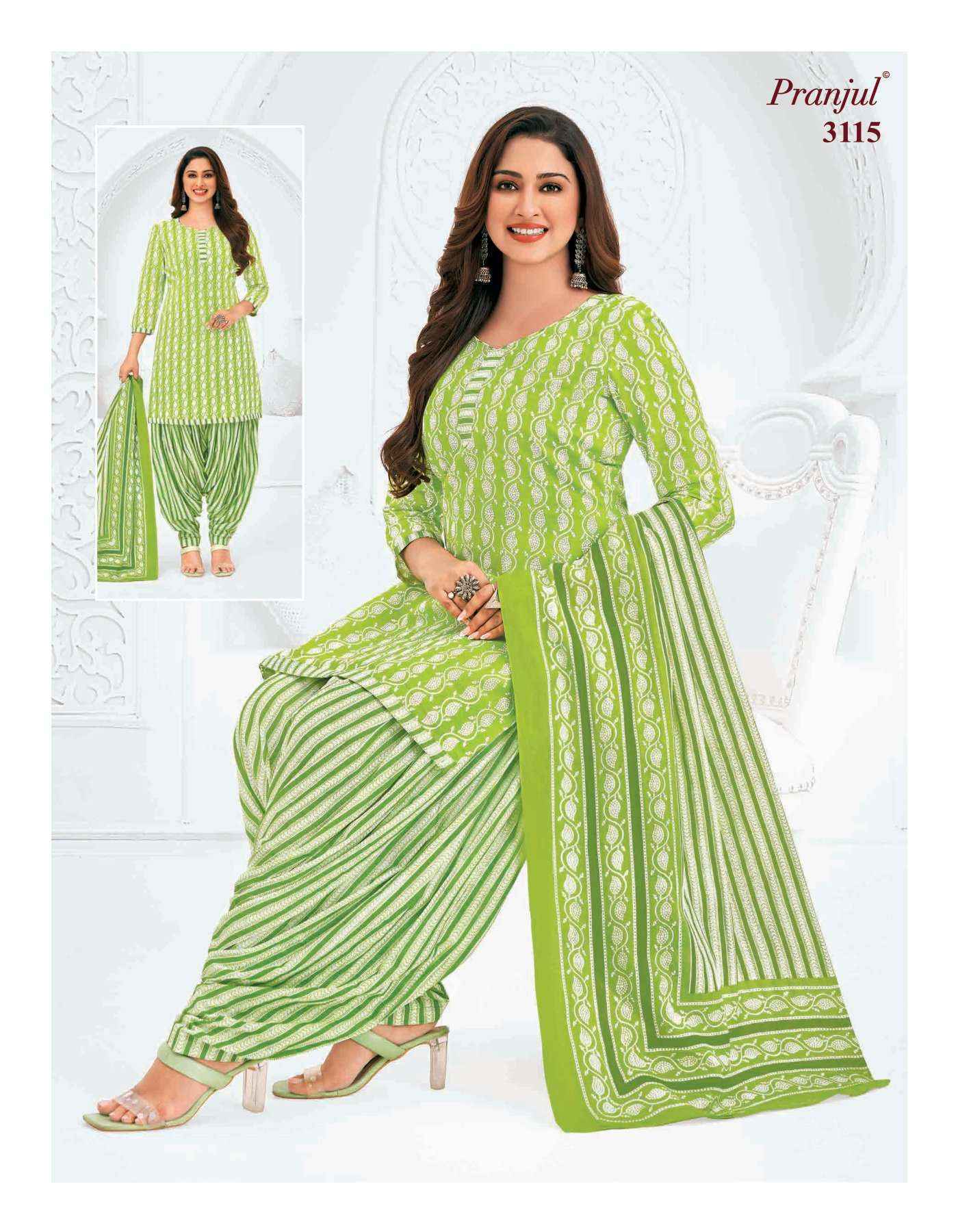 Pranjul Priyanshi Vol 31 Cotton Dress Material 36 pcs Catalogue