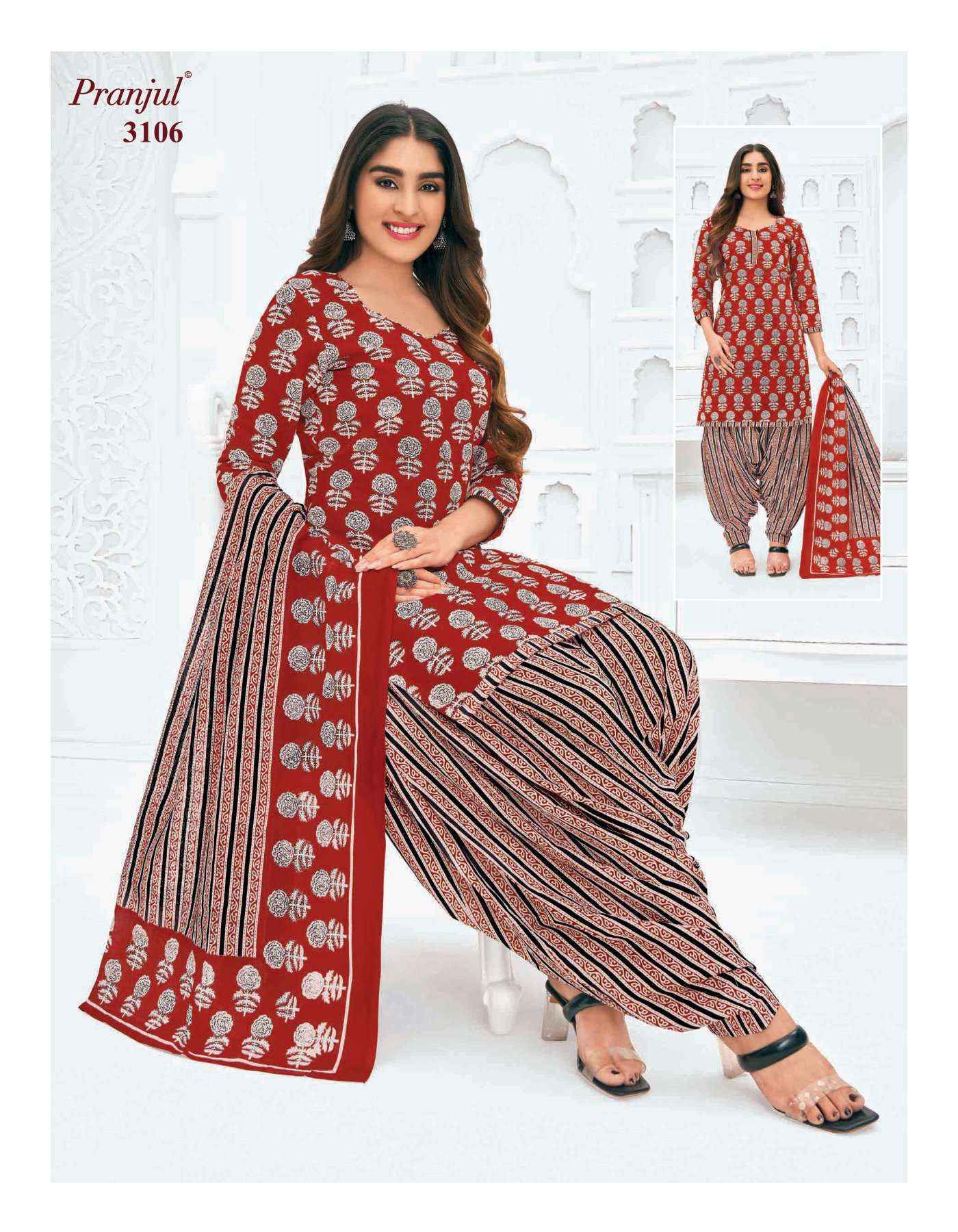 Pranjul Priyanshi Vol 31 Cotton Dress Material 36 pcs Catalogue