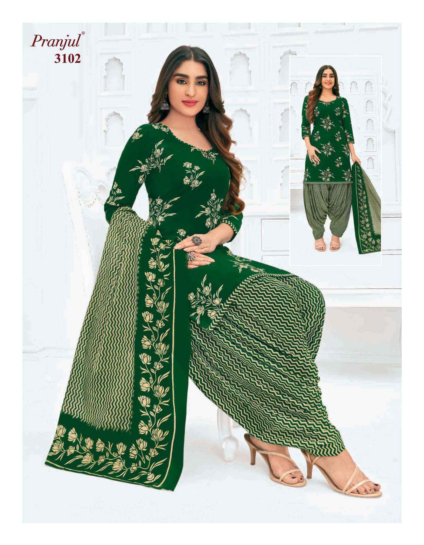 Pranjul Priyanshi Vol 31 Readymade Cotton Dress 30 pcs Catalogue