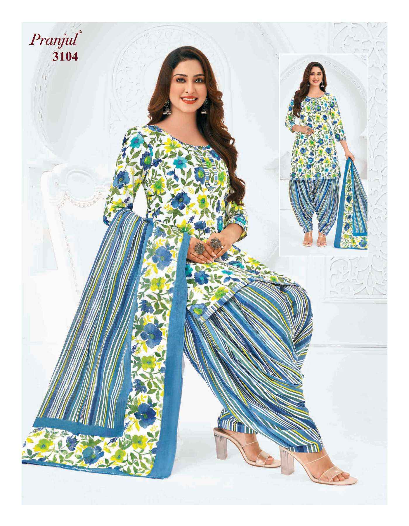 Pranjul Priyanshi Vol 31 Readymade Cotton Dress 30 pcs Catalogue