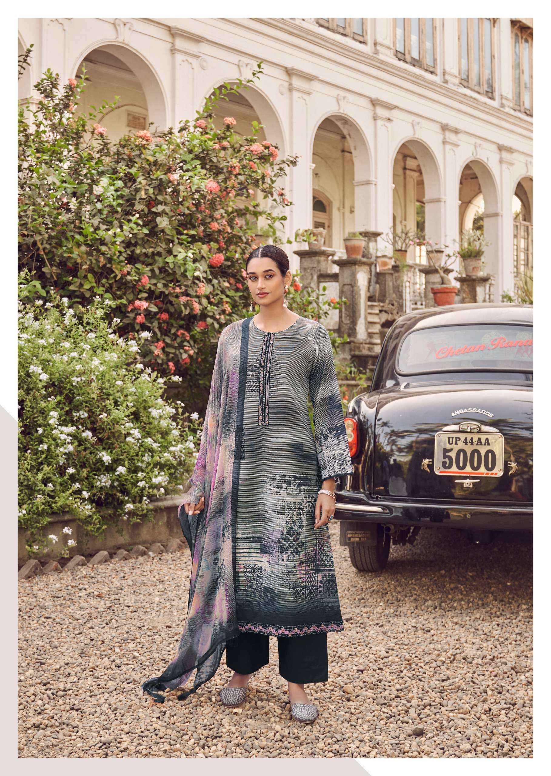 PRM Trendz Noorin Linen Cotton Dress Material 8 pcs Catalogue