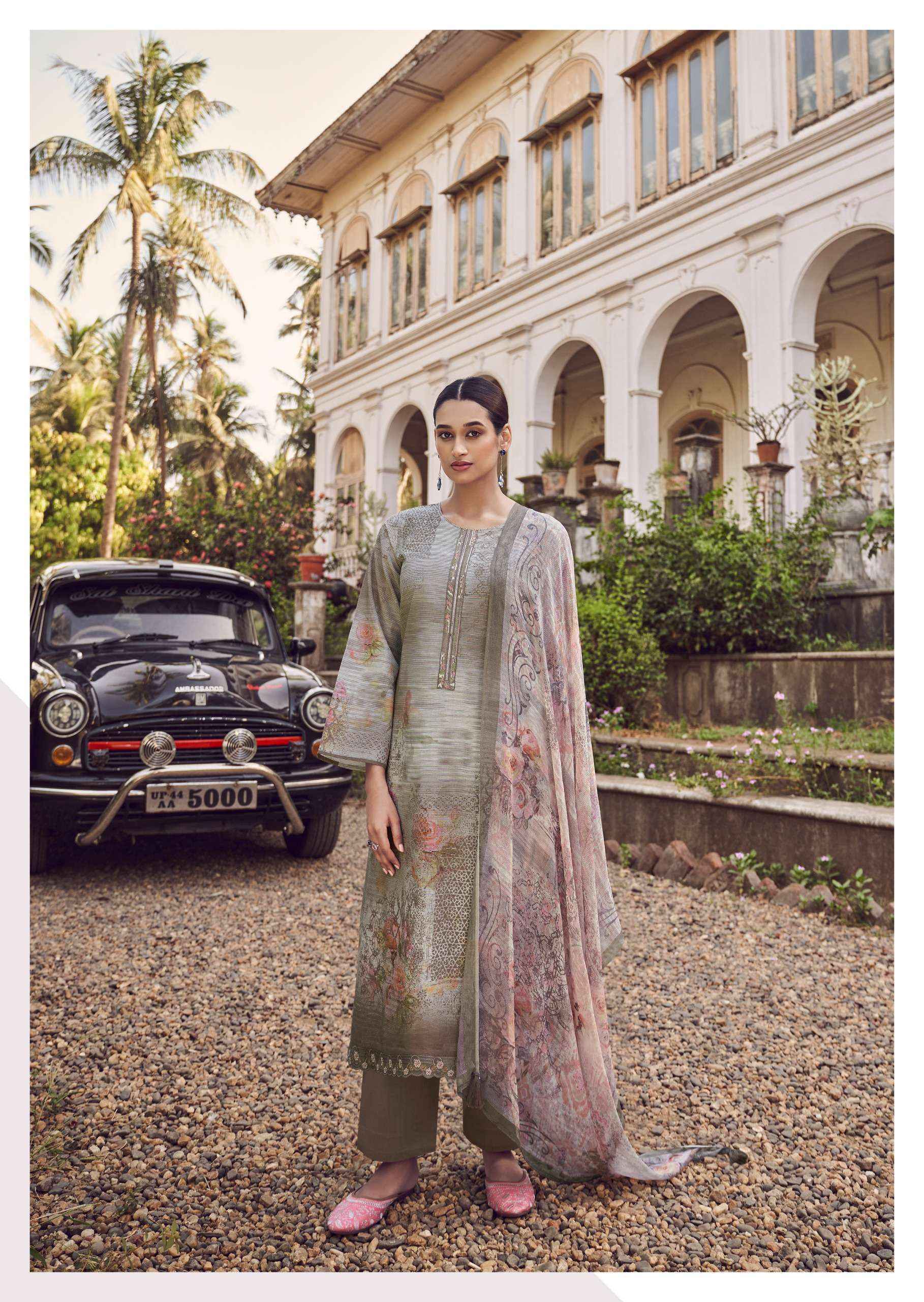 PRM Trendz Noorin Linen Cotton Dress Material 8 pcs Catalogue