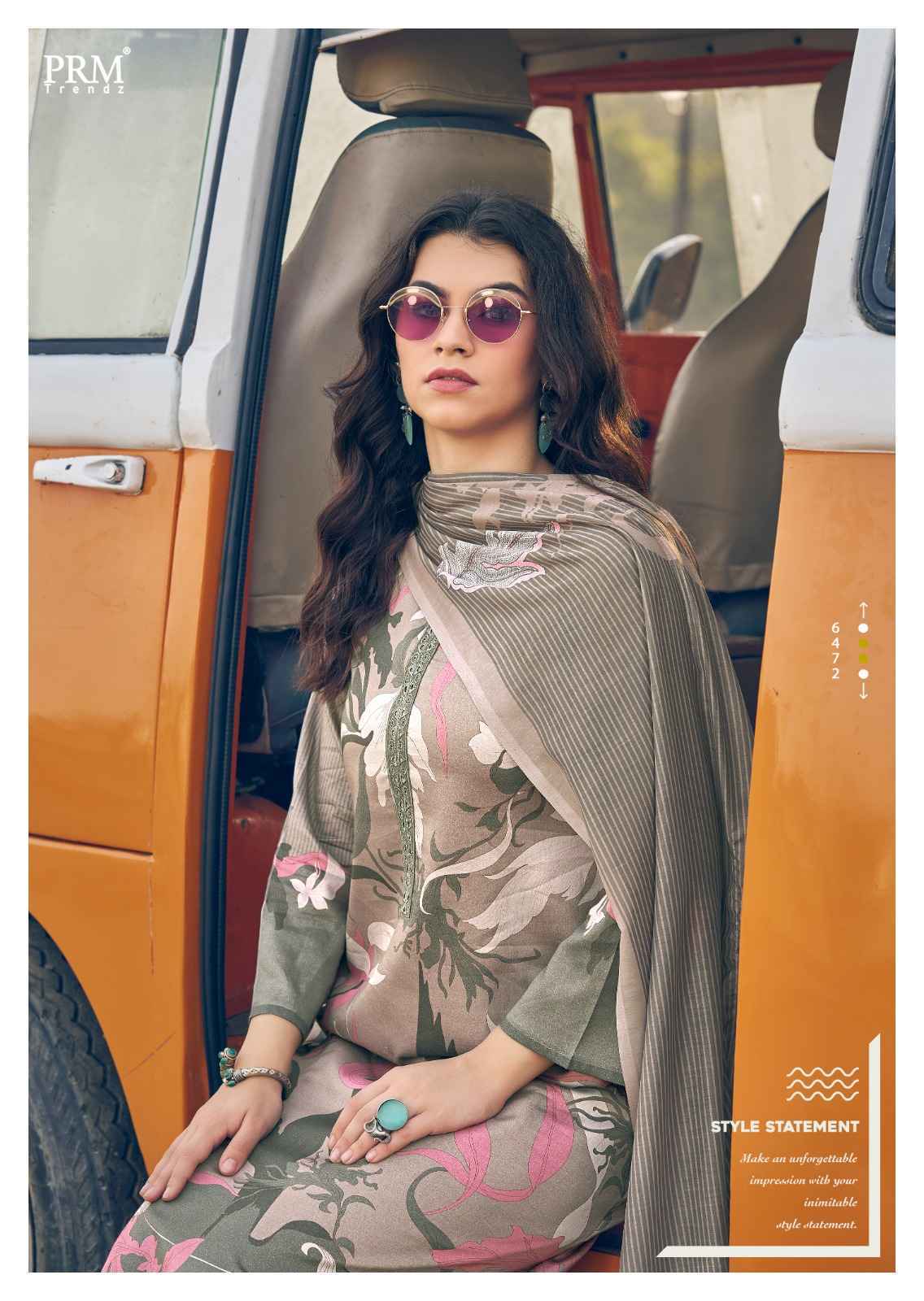 PRM Trendz Serein Vol-2 Jam Cotton Dress Material 8 pcs Catalogue