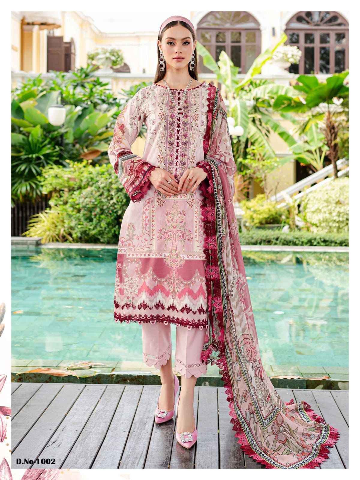 Rang Rasiya Elan Lawn Collection Pure Cotton Dress Material 6 Pc Catalog